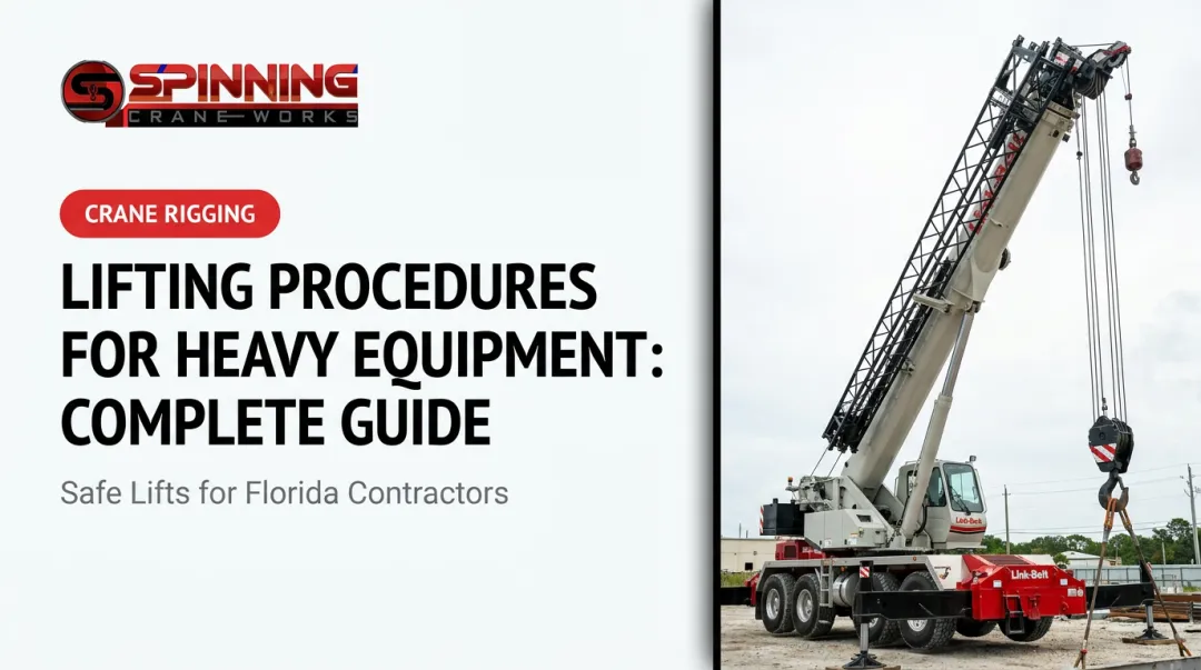 Lifting Procedures for Heavy Equipment: Complete Guide