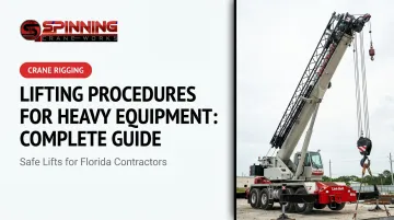 Lifting Procedures for Heavy Equipment: Complete Guide