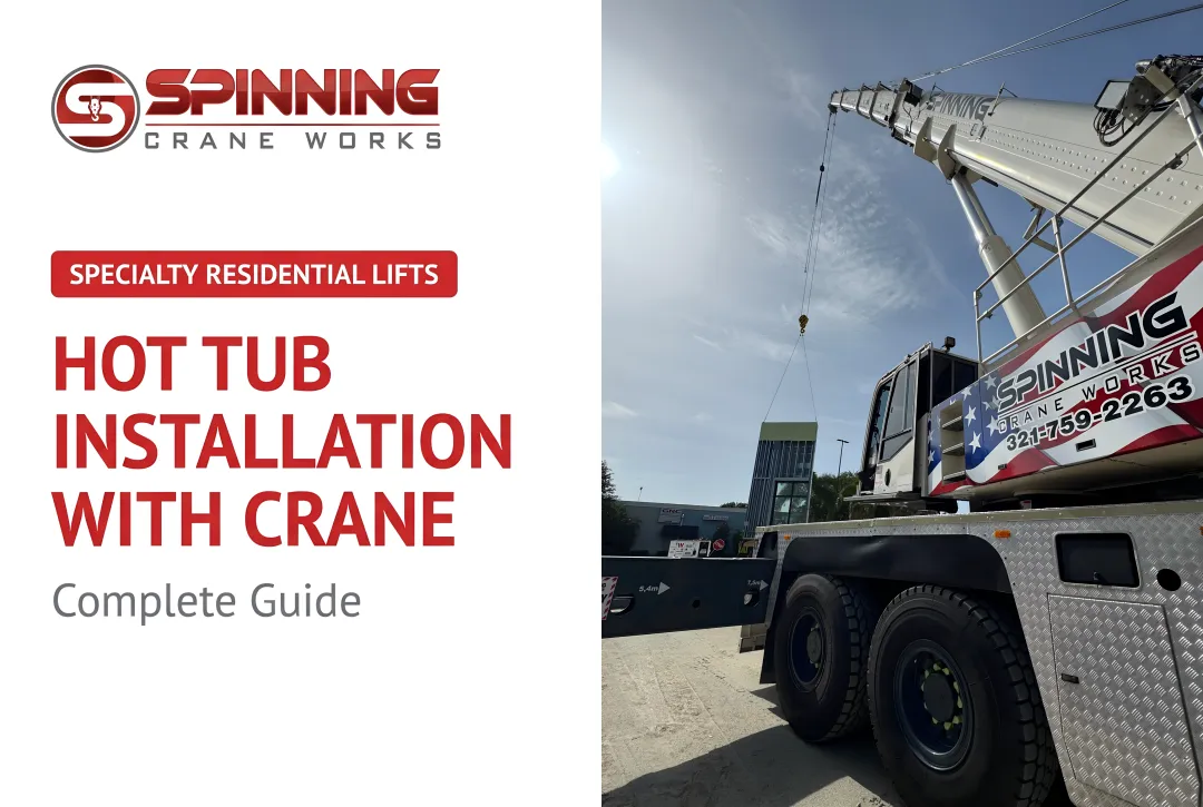 Hot Tub Installation with Crane: Complete Guide