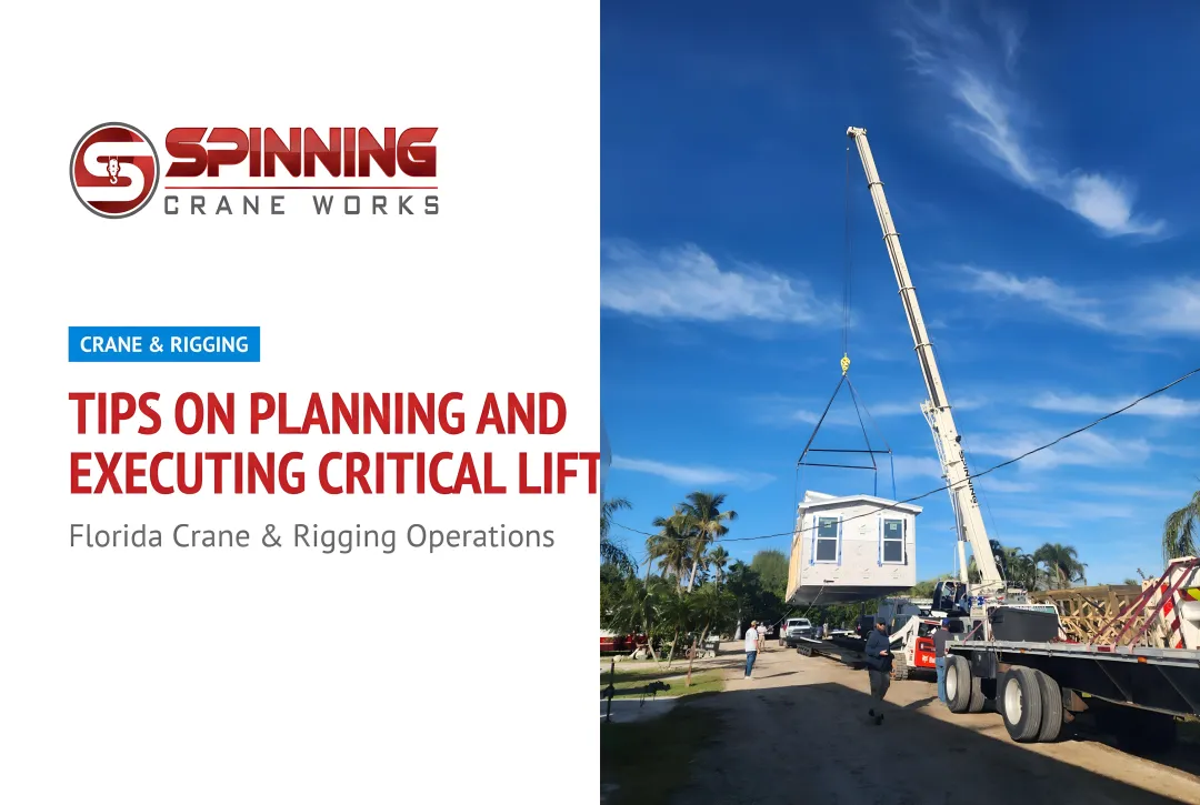 Tips on Planning and Executing Critical Lifts