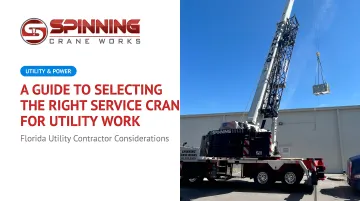 A Guide to Selecting the Right Service Crane for Utility Work