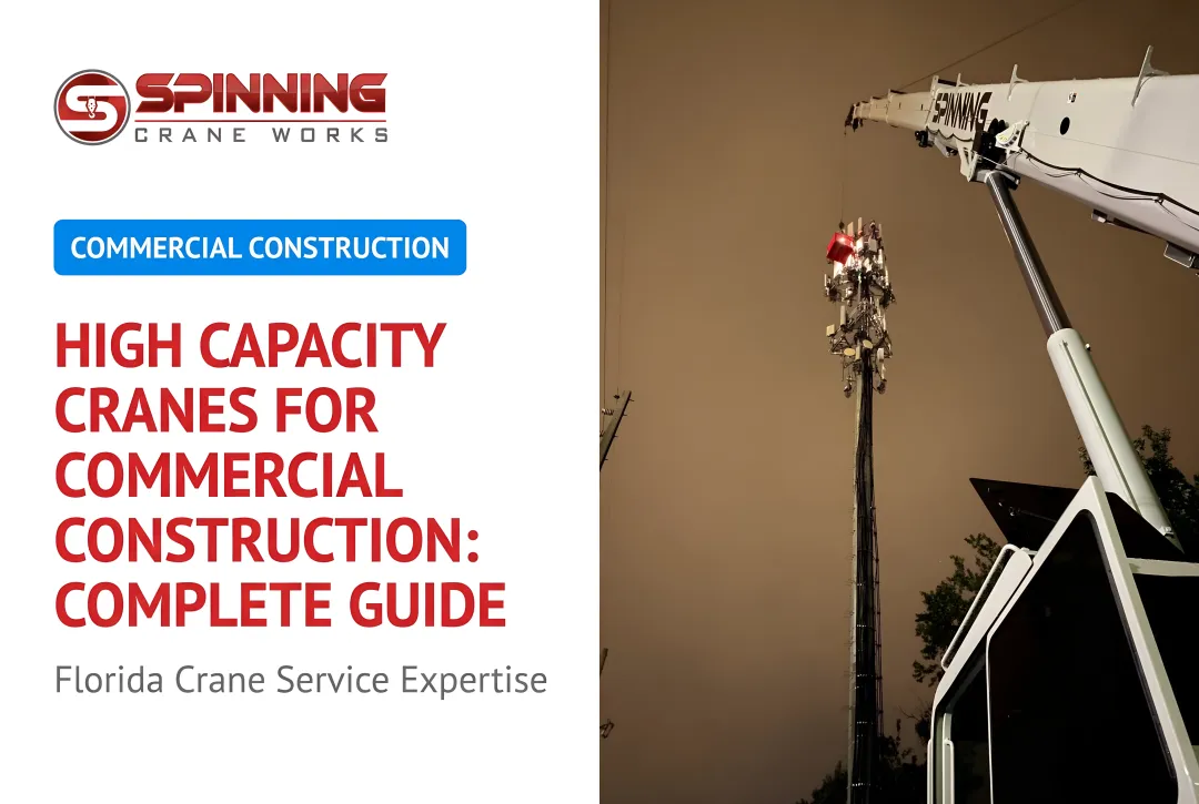 High Capacity Cranes for Commercial Construction: Complete Guide