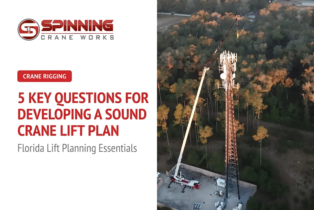 5 Key Questions for Developing a Sound Crane Lift Plan