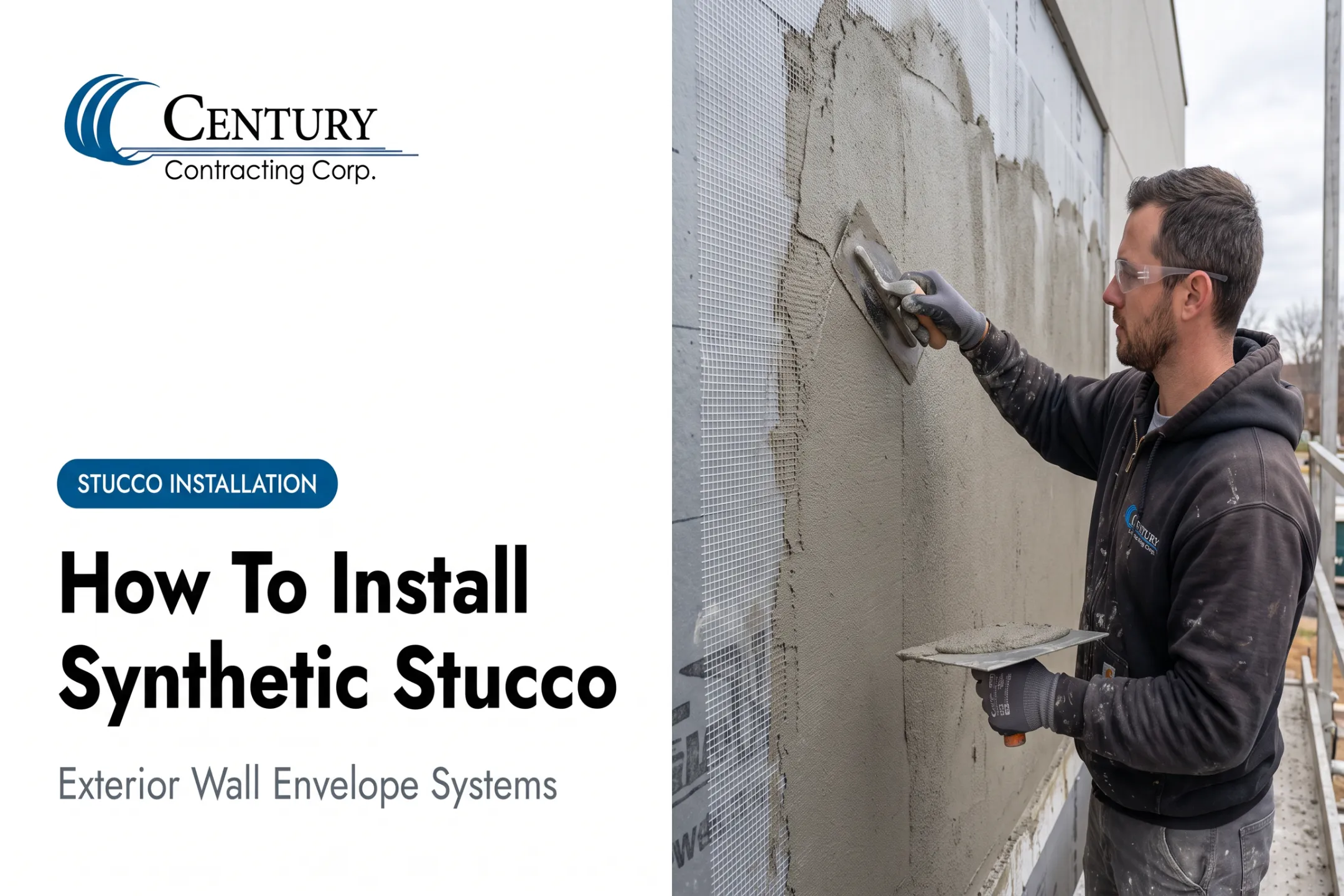 How To Install Synthetic Stucco
