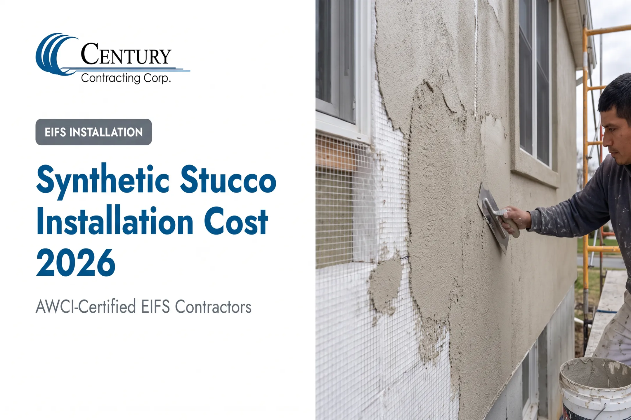 Synthetic Stucco Installation Cost 2026