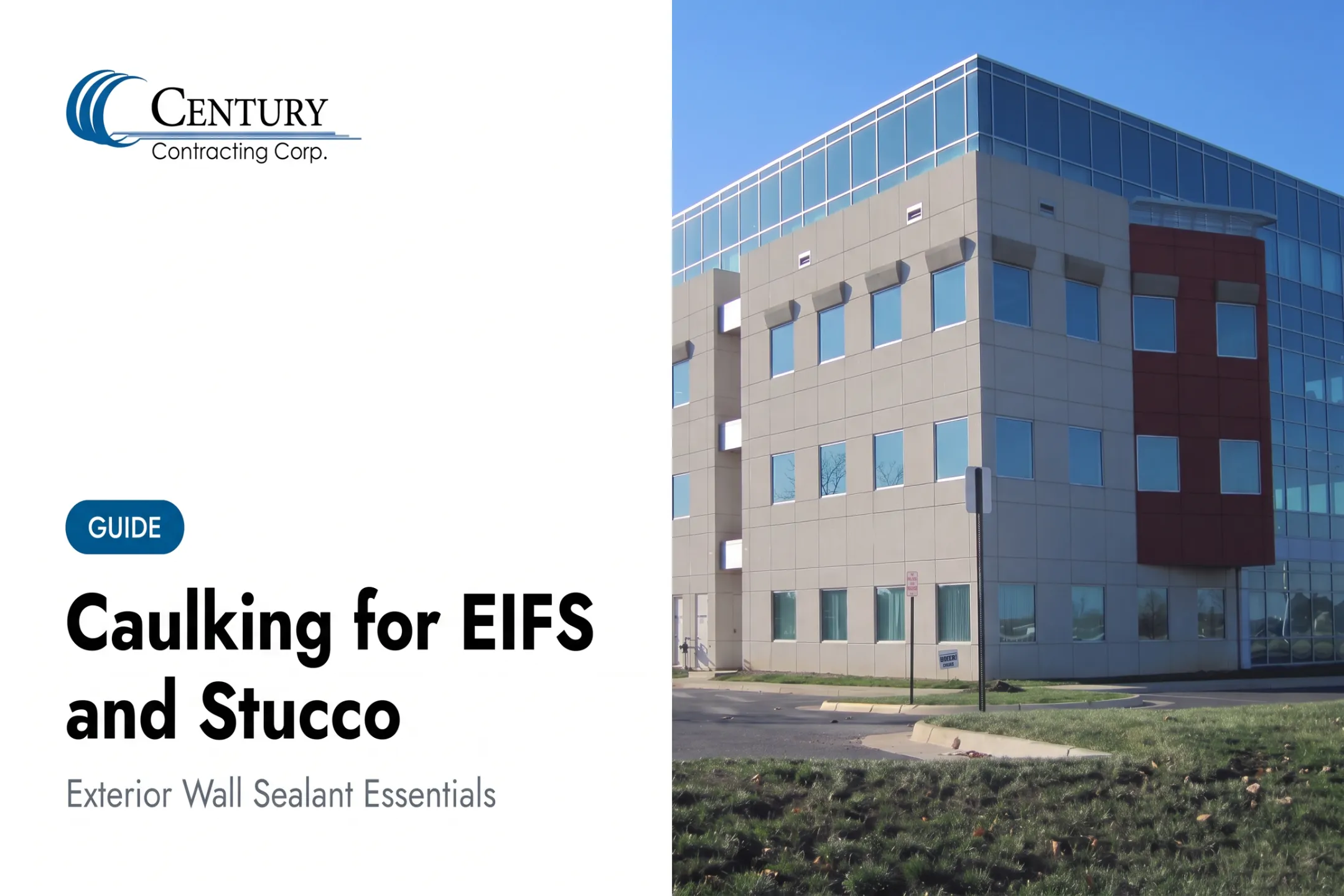 Caulking for EIFS and Stucco