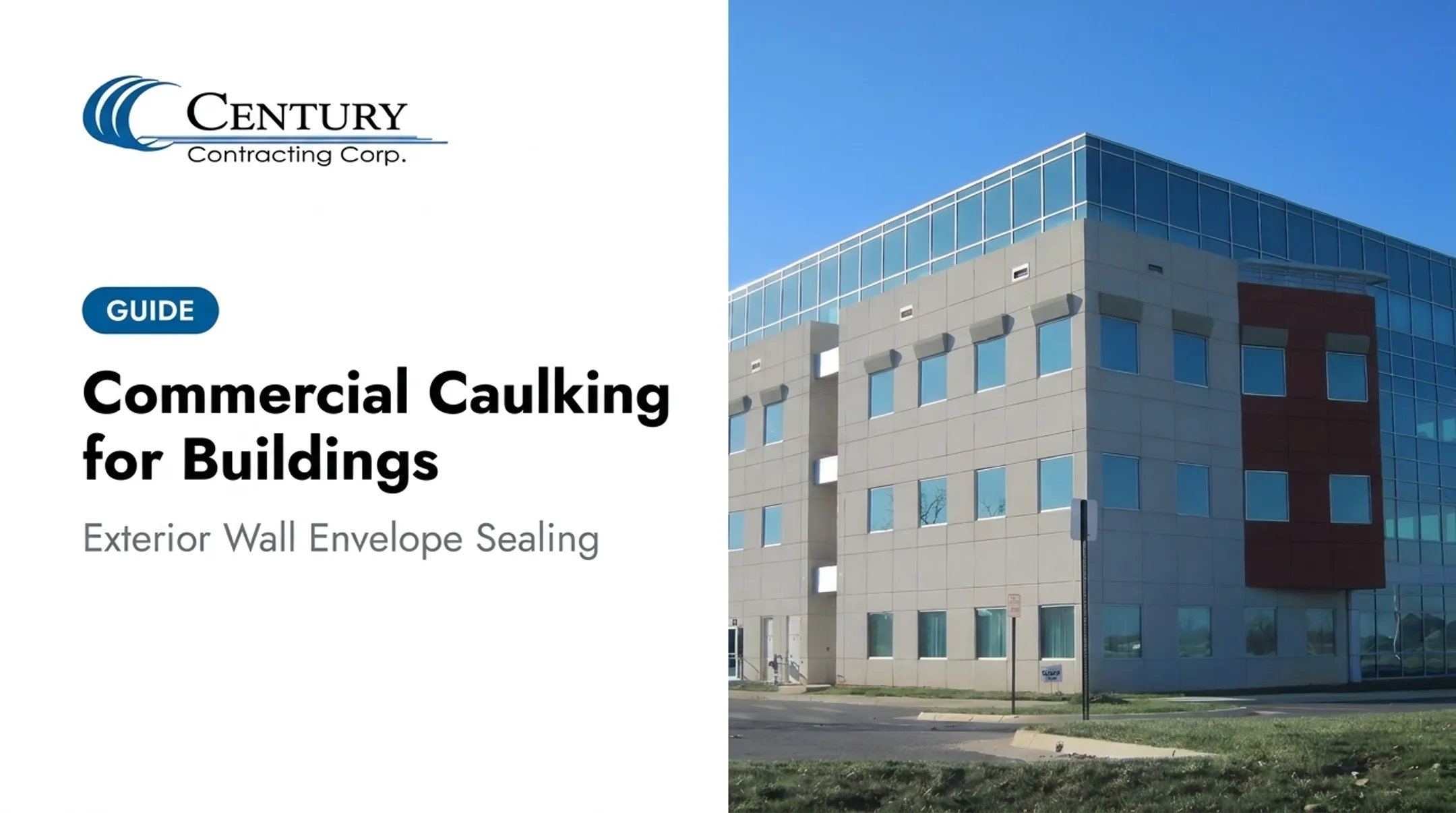 Commercial Caulking for Buildings