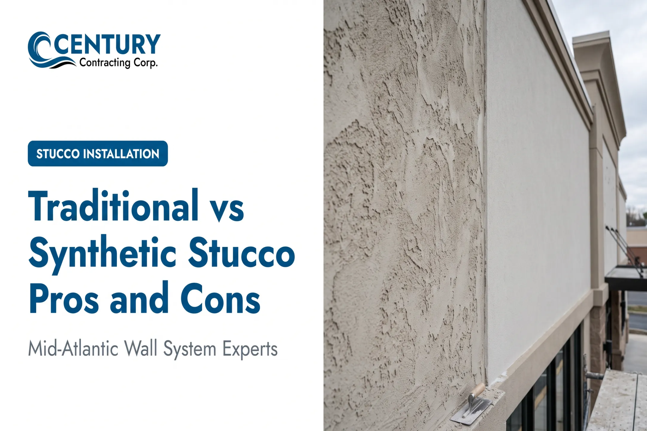 Traditional vs Synthetic Stucco Pros and Cons