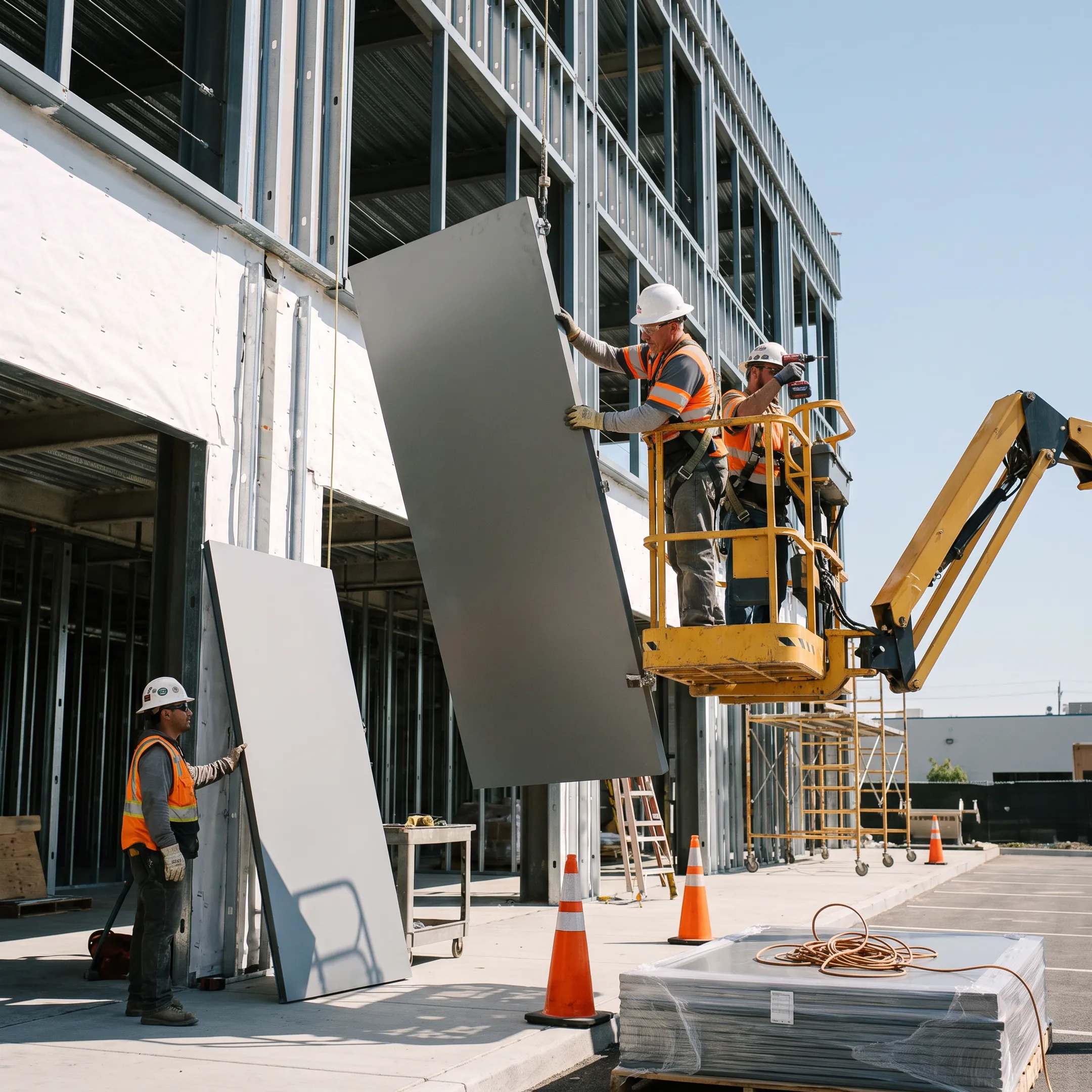 Commercial Exterior Facade Panel Installation Services
