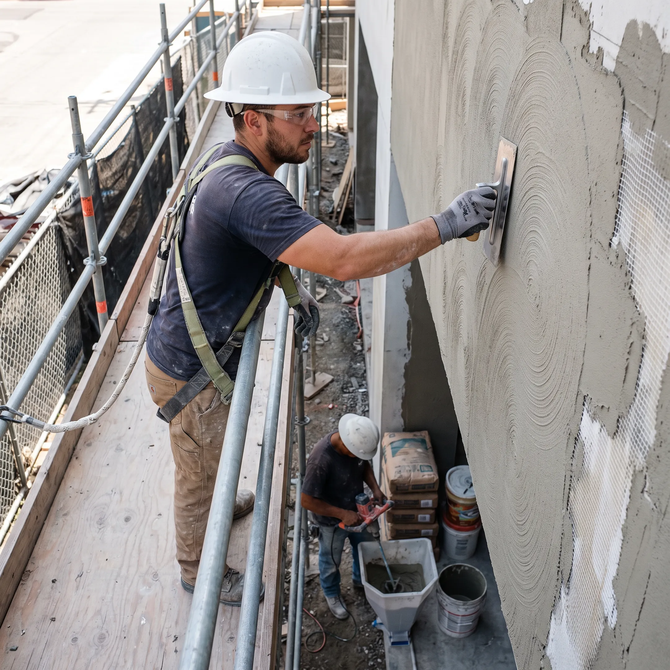 Sto Swirl Finish Application Services