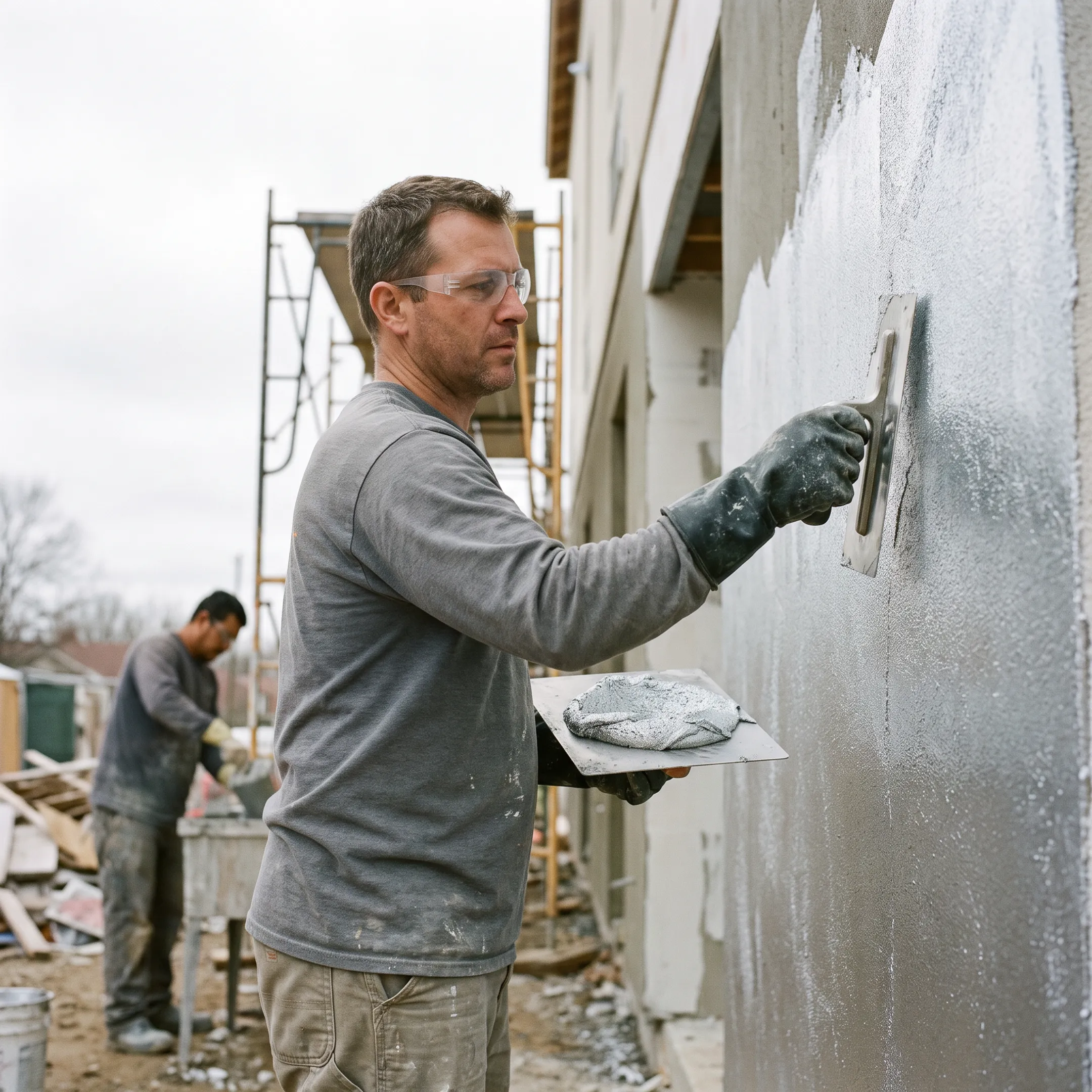 Metallic Stucco Finish Application Services
