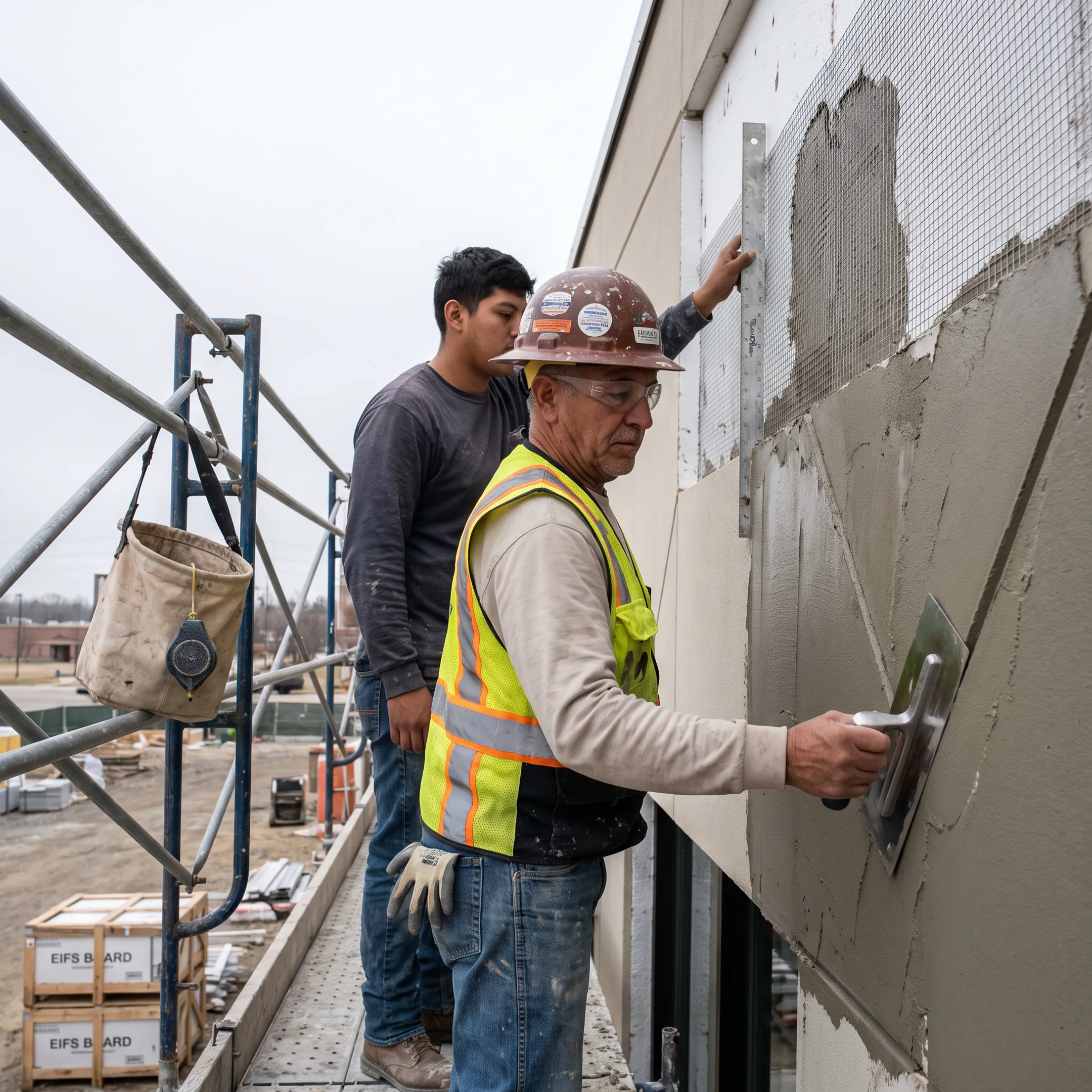 EIFS V-Groove and Reveal Installation Services