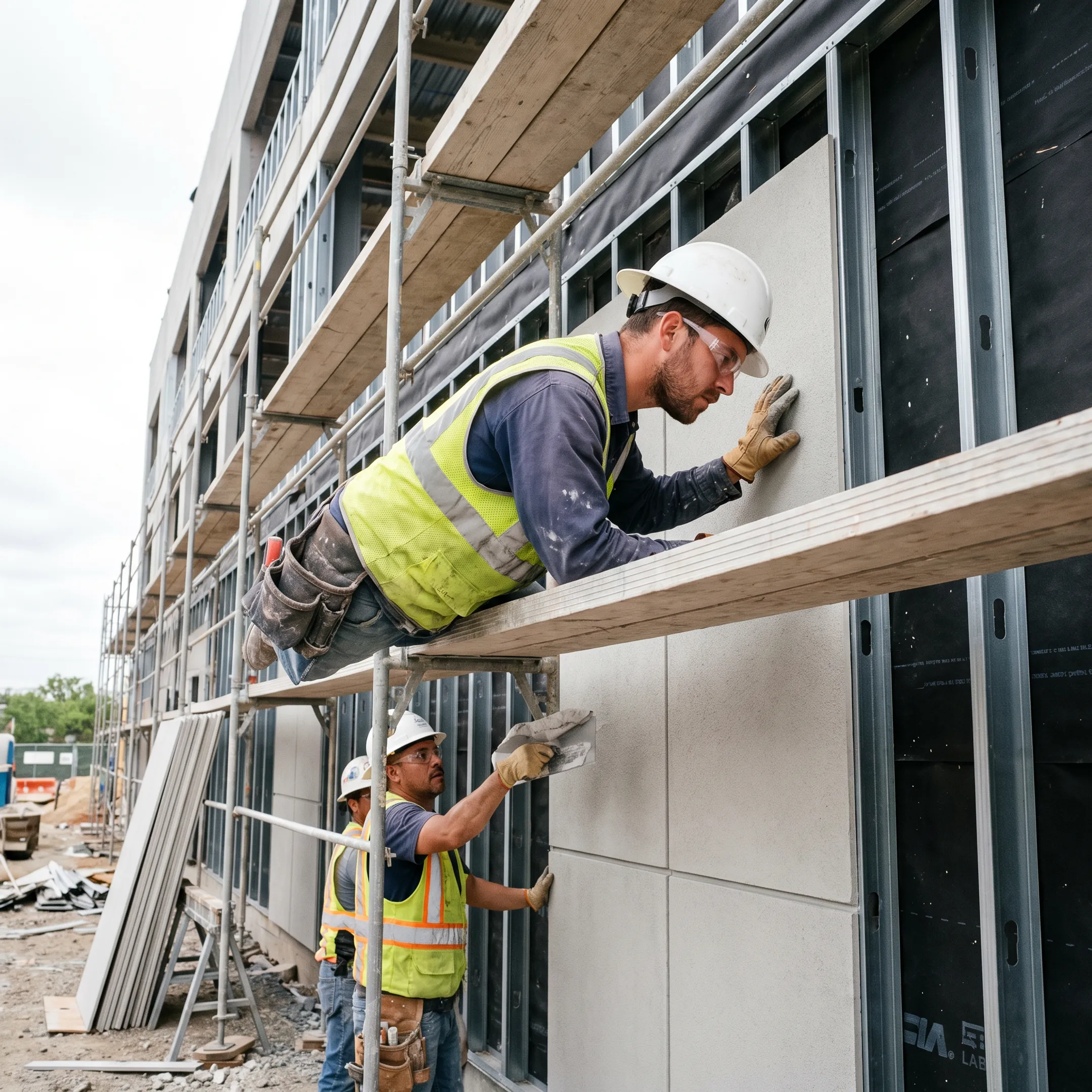 Fiber Cement Stucco Panel Installation Services