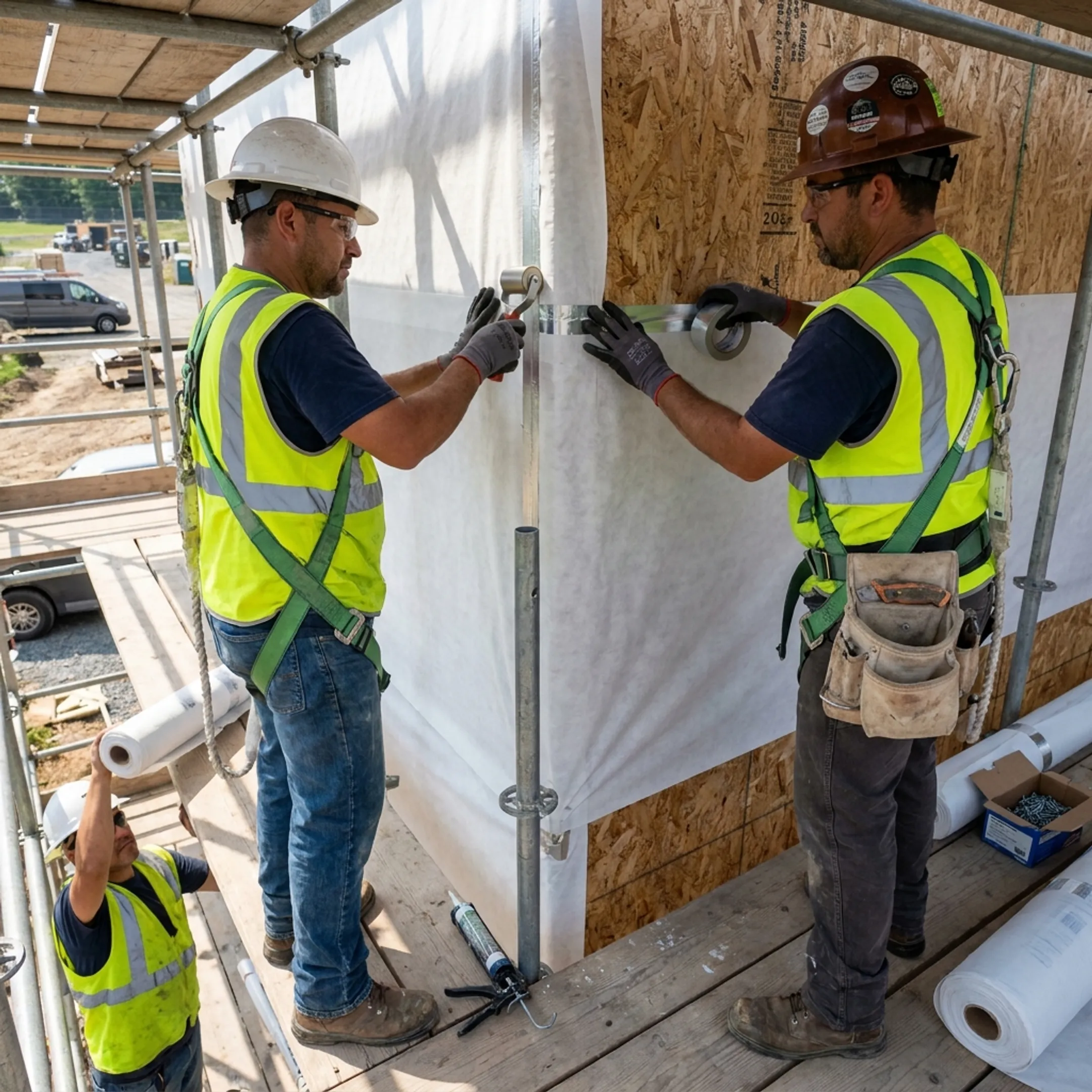Breathable Building Wrap Installation Services