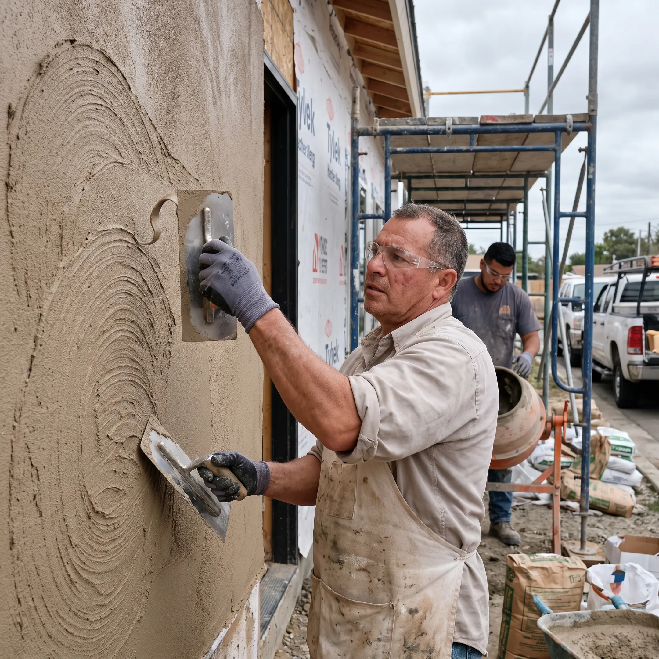 Rustic Stucco Finish Application Services