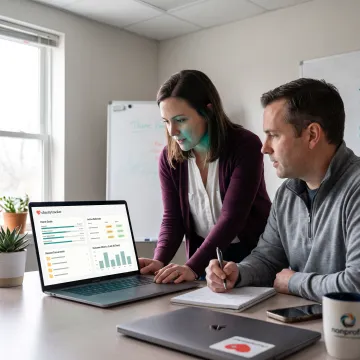 Team coordinating client care online
