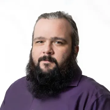 Portrait of Darwin Anderson, Software Developer at CharityTracker