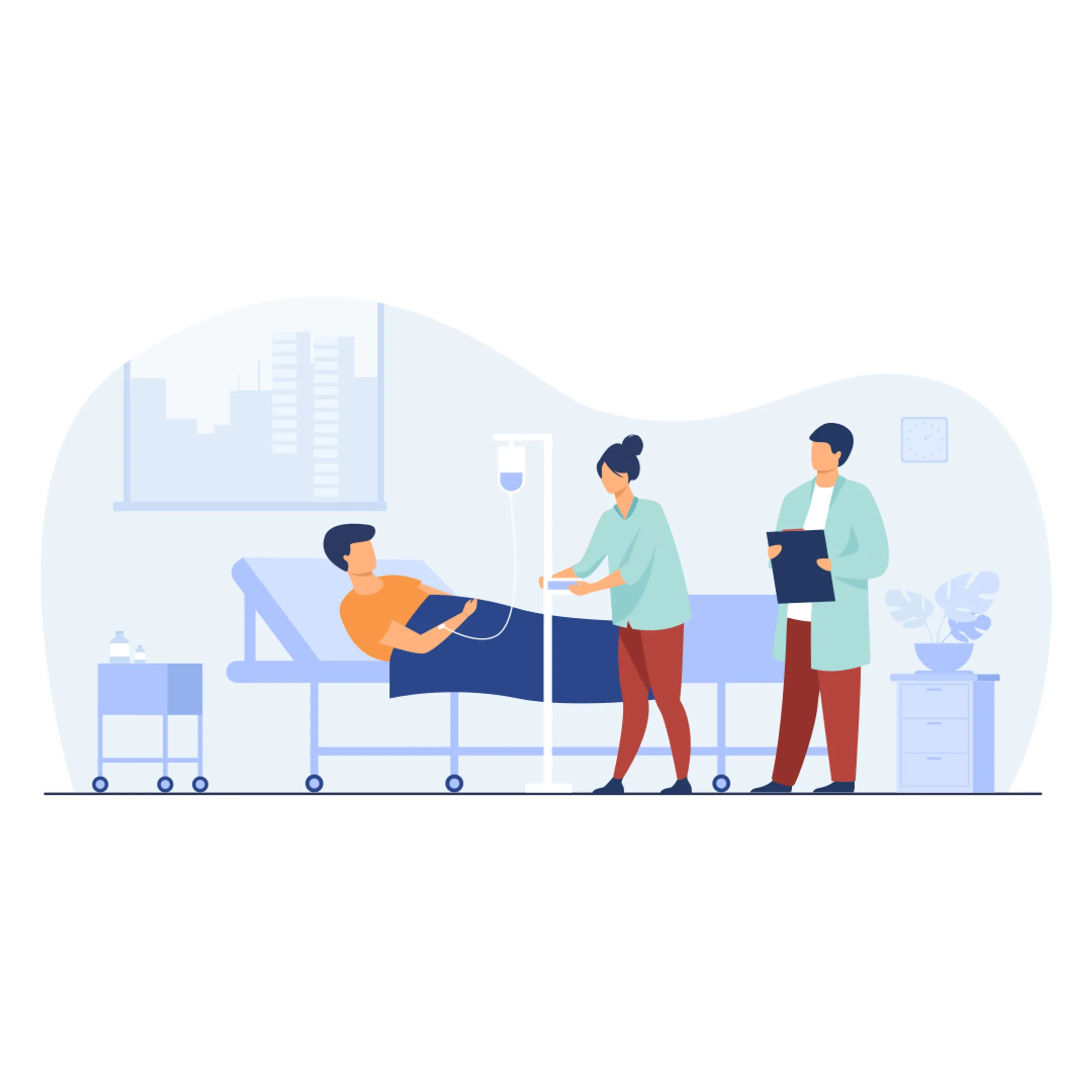 Team coordinating client services through case management software