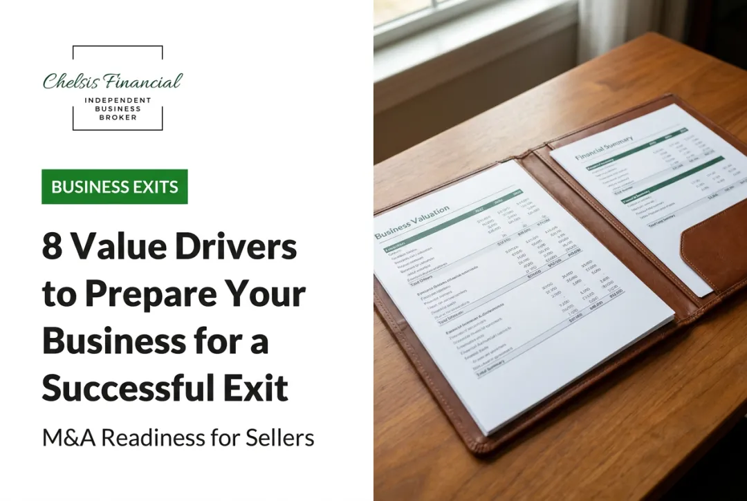 8 Value Drivers to Prepare Your Business for a Successful Exit