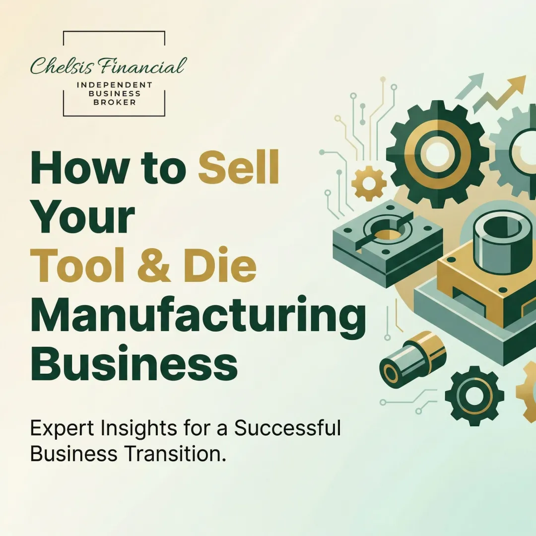 How to Sell Your Tool & Die Manufacturing Business