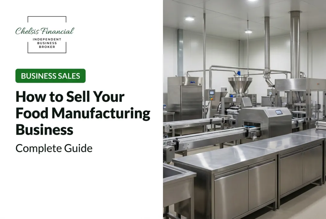How to Sell Your Food Manufacturing Business: Complete Guide