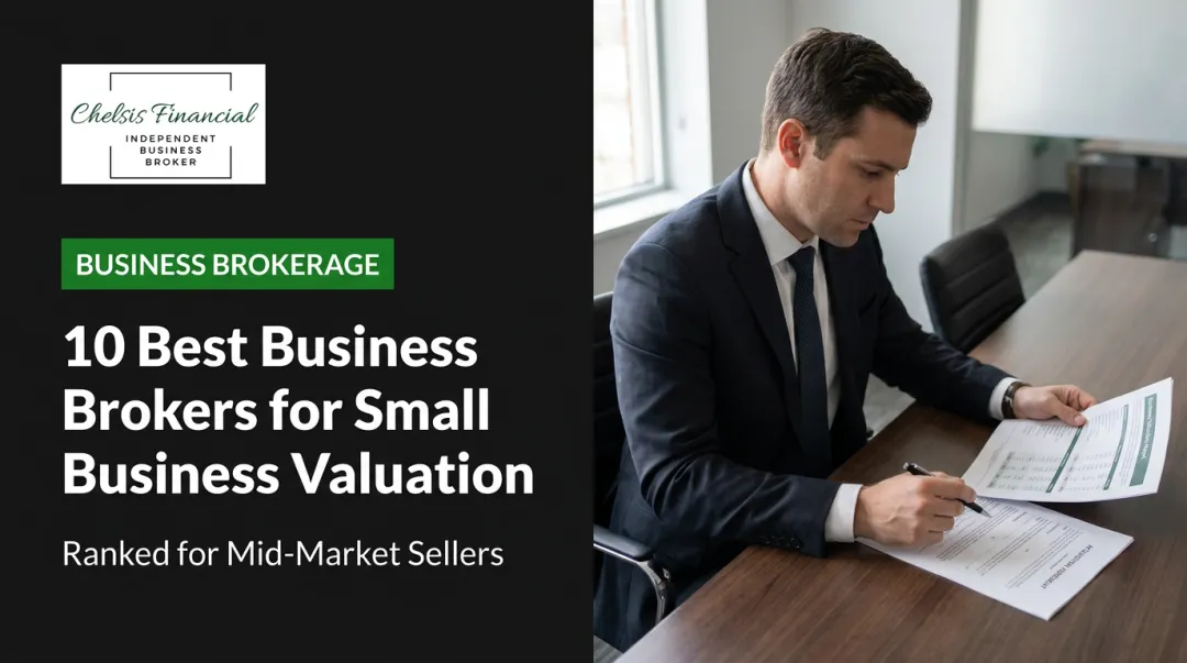 10 Best Business Brokers for Small Business Valuation