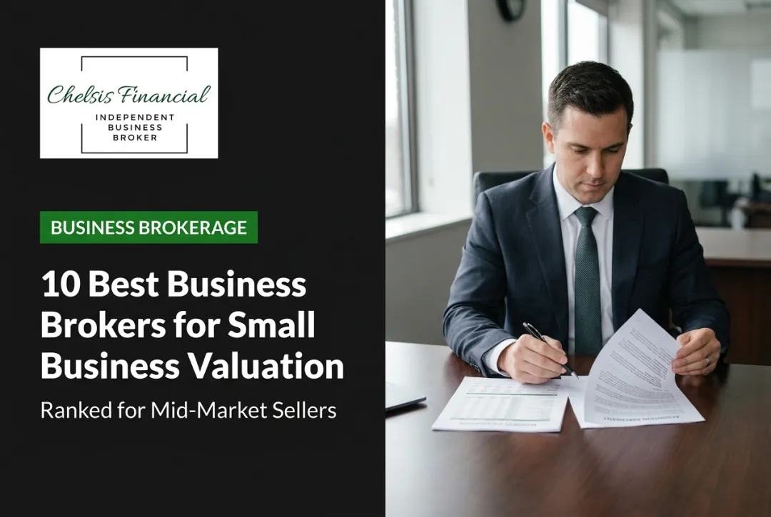 10 Best Business Brokers for Small Business Valuation