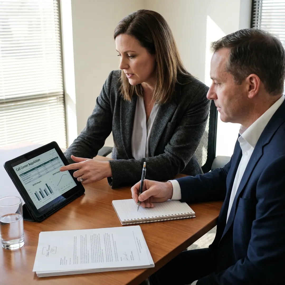 Call Center Business Acquisition Consulting Services