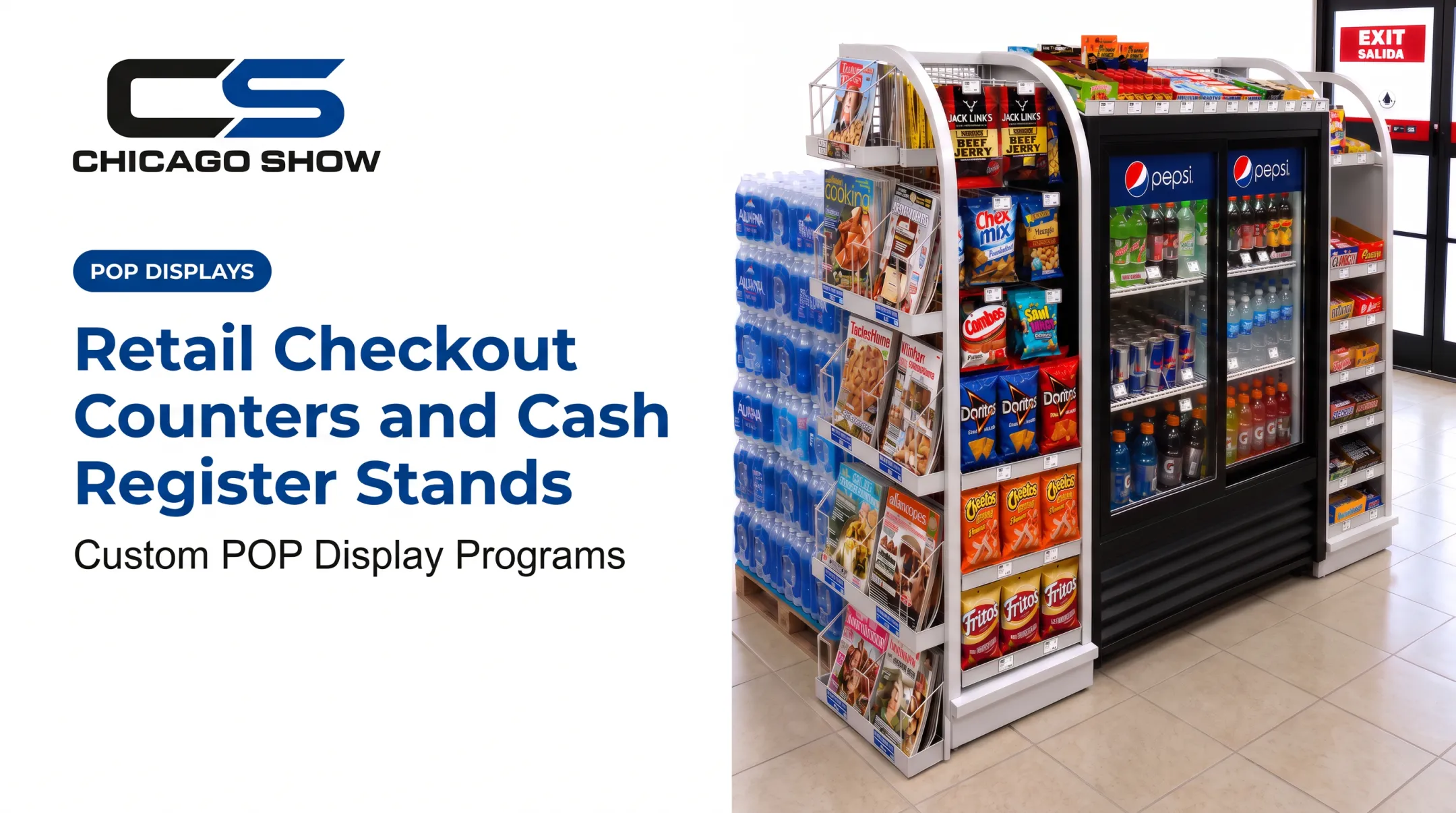 Retail Checkout Counters and Cash Register Stands