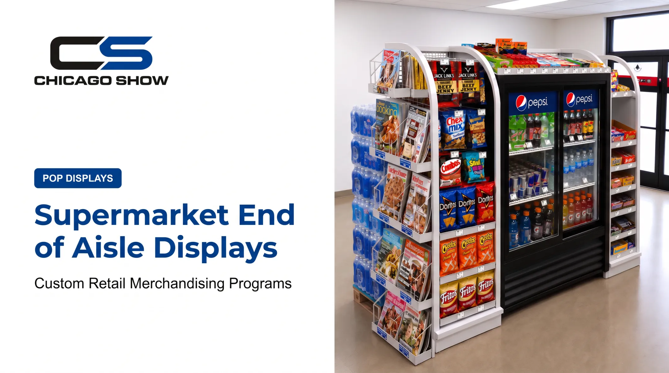 Supermarket End of Aisle Displays