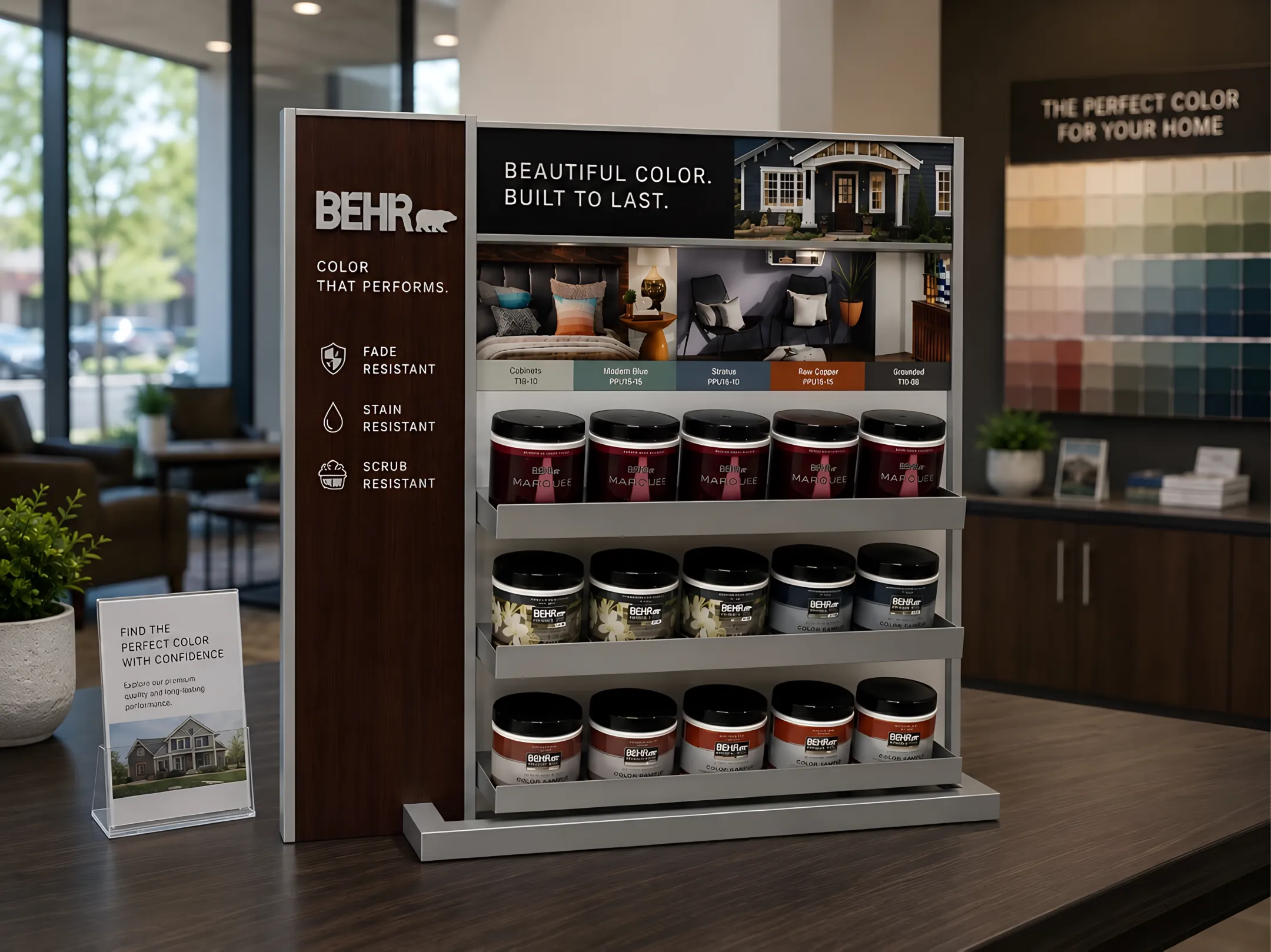 General retail countertop display