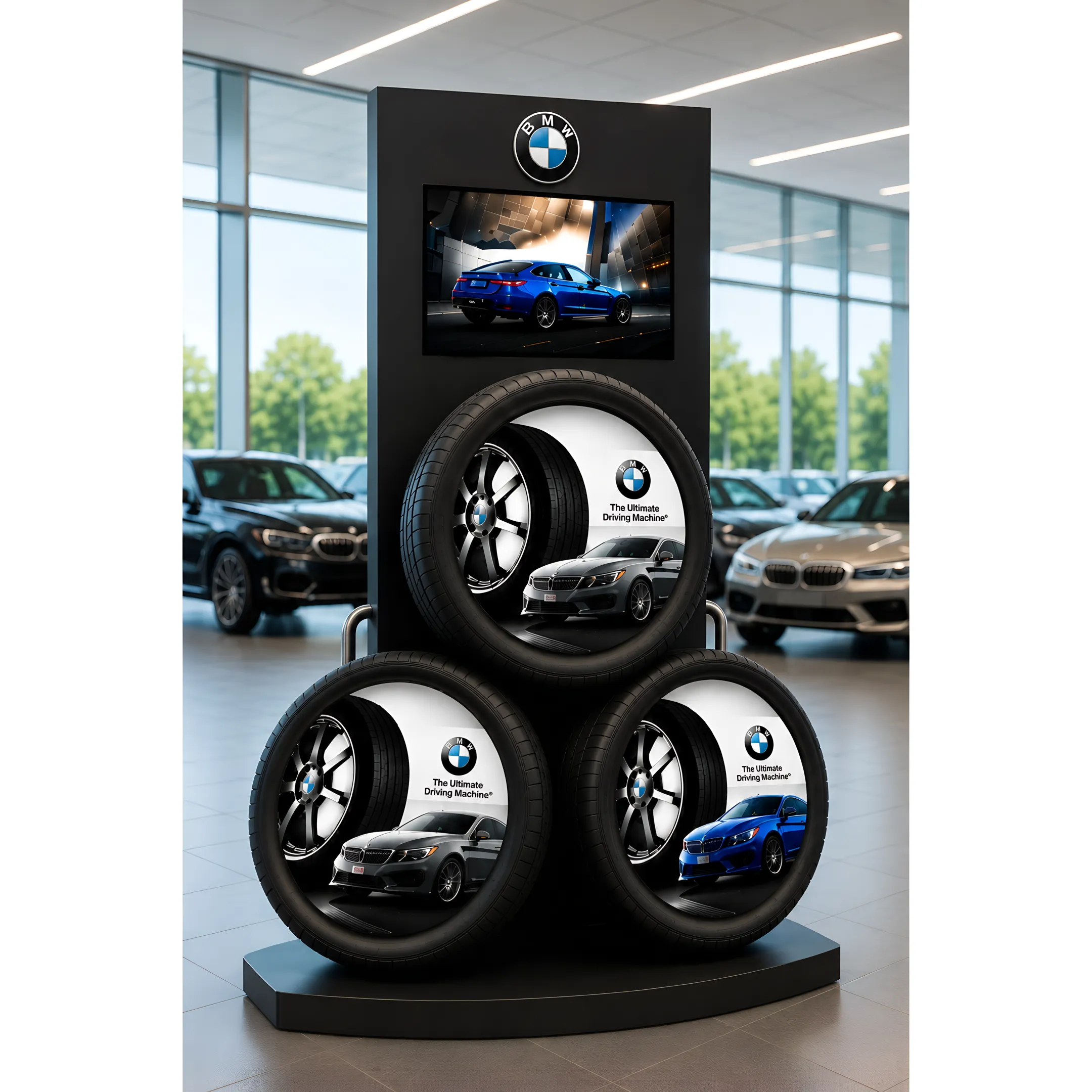Retail Rotating Display Stands