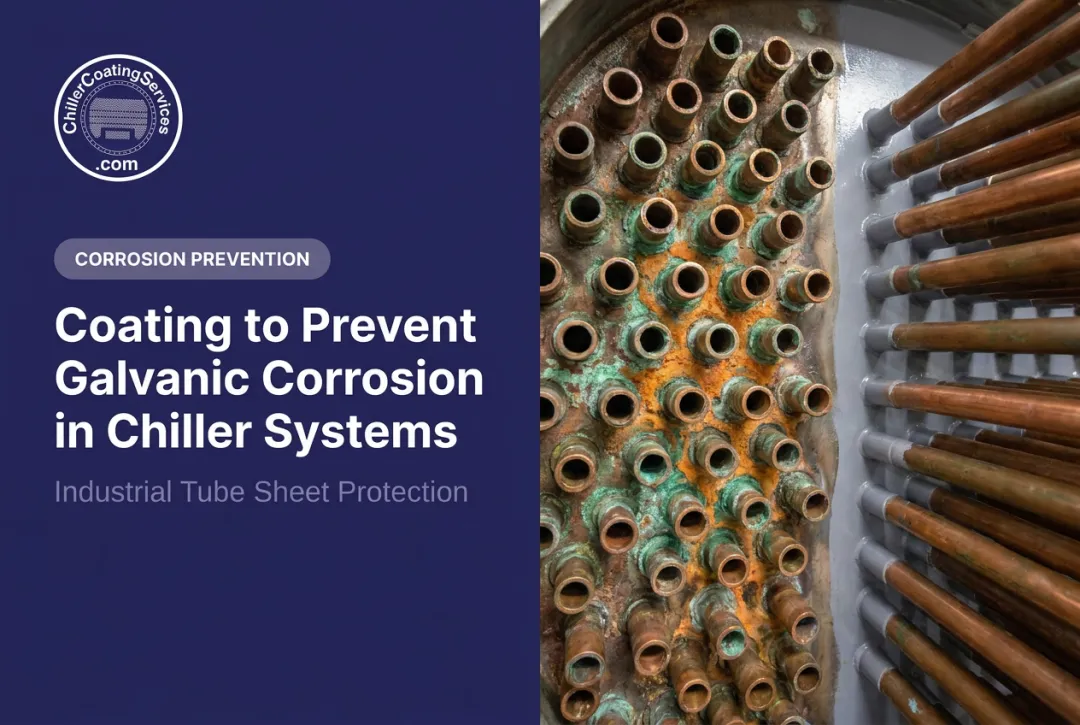 Coating to Prevent Galvanic Corrosion in Chiller Systems