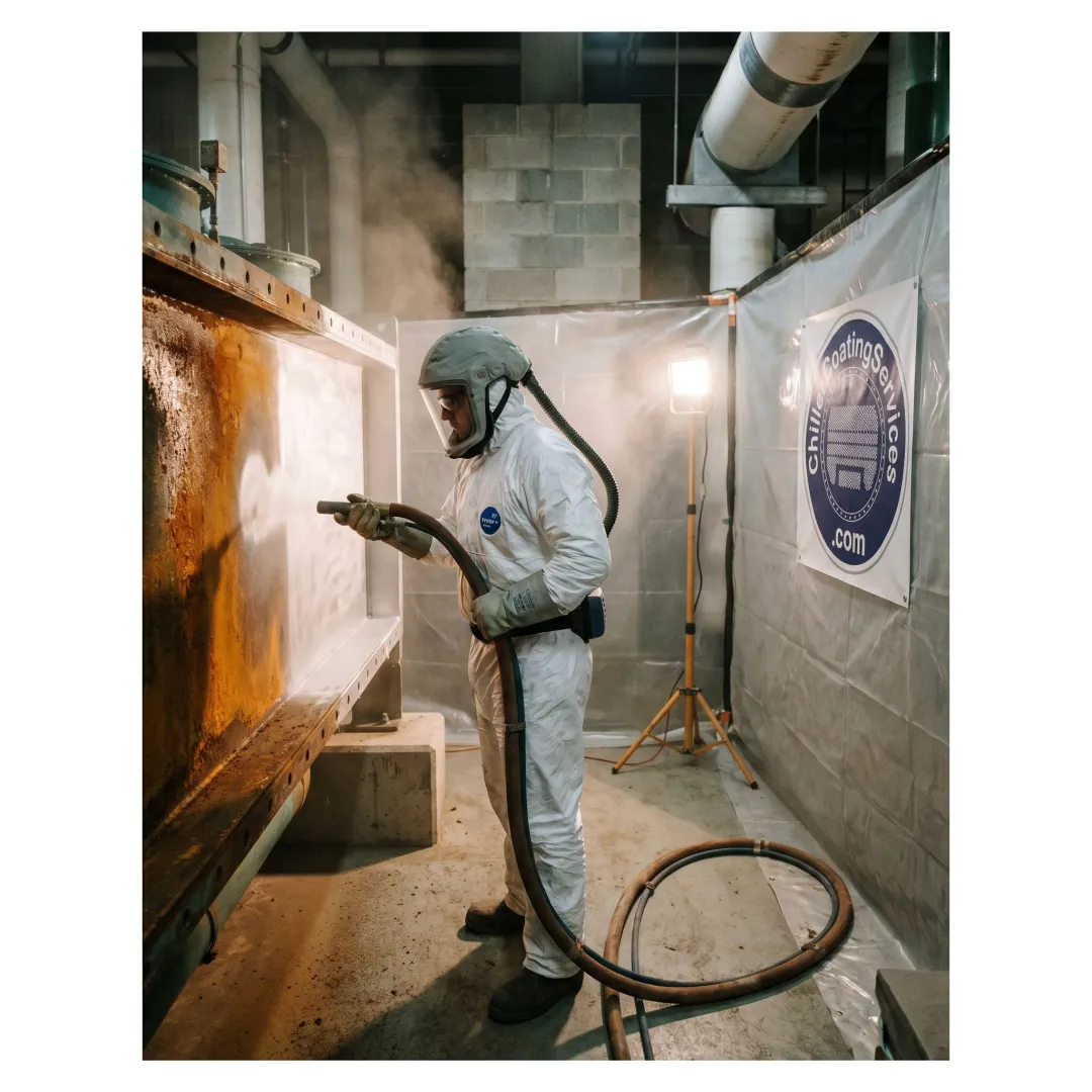 Abrasive blasting and coating technician