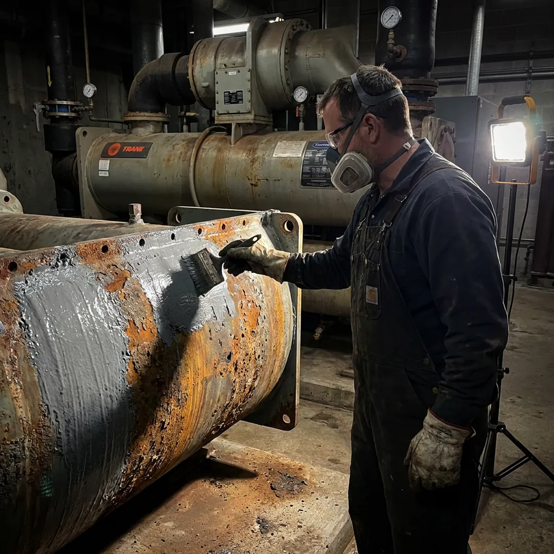 Damage Restoration Service for Chiller Systems and Heat