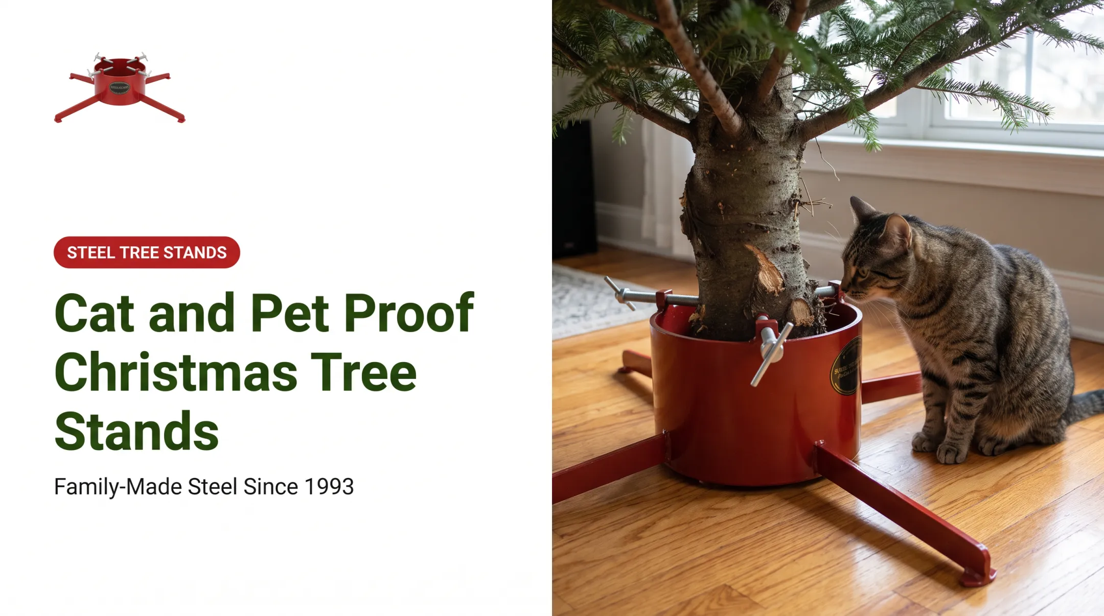 Cat and Pet Proof Christmas Tree Stands