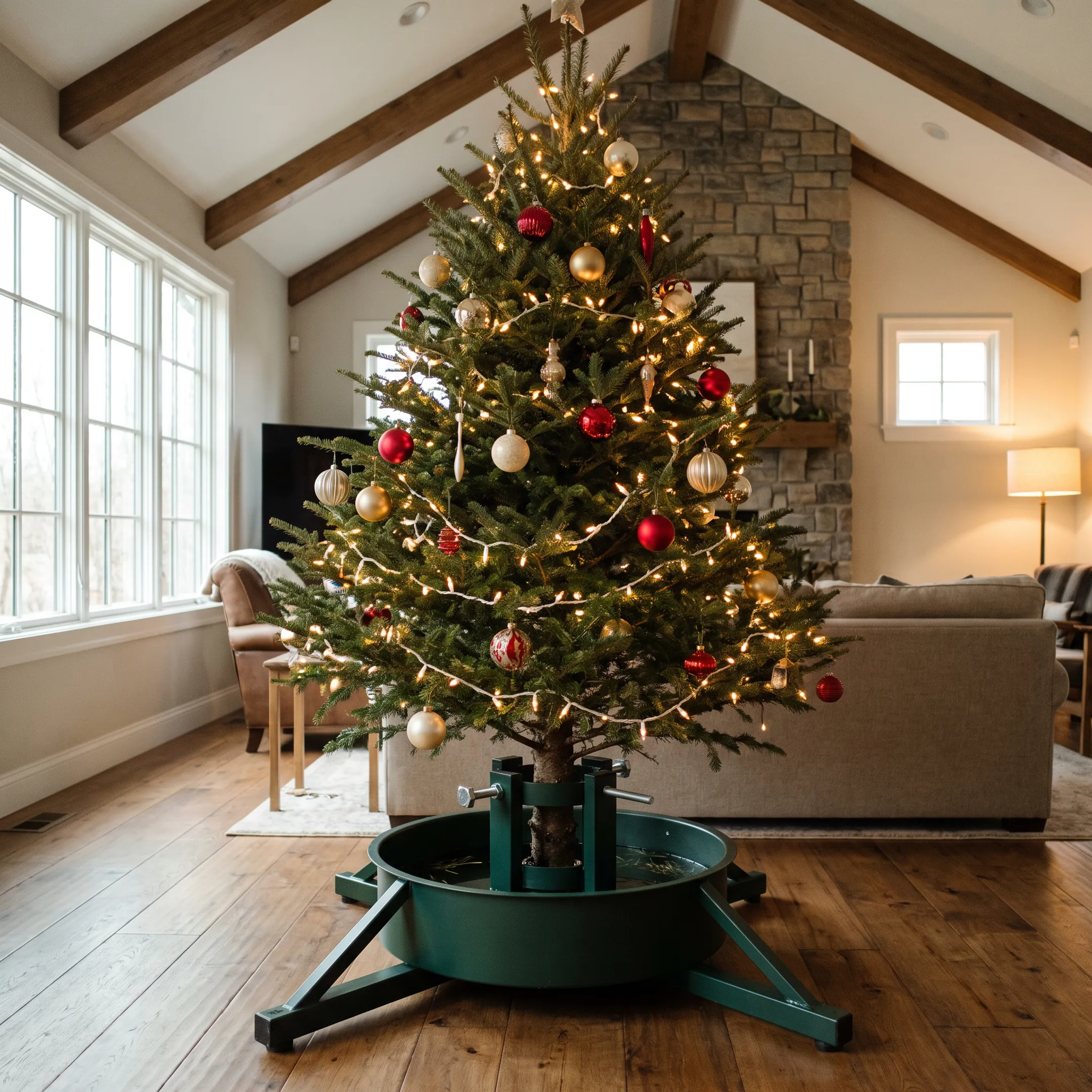 Residential Christmas Tree Displays