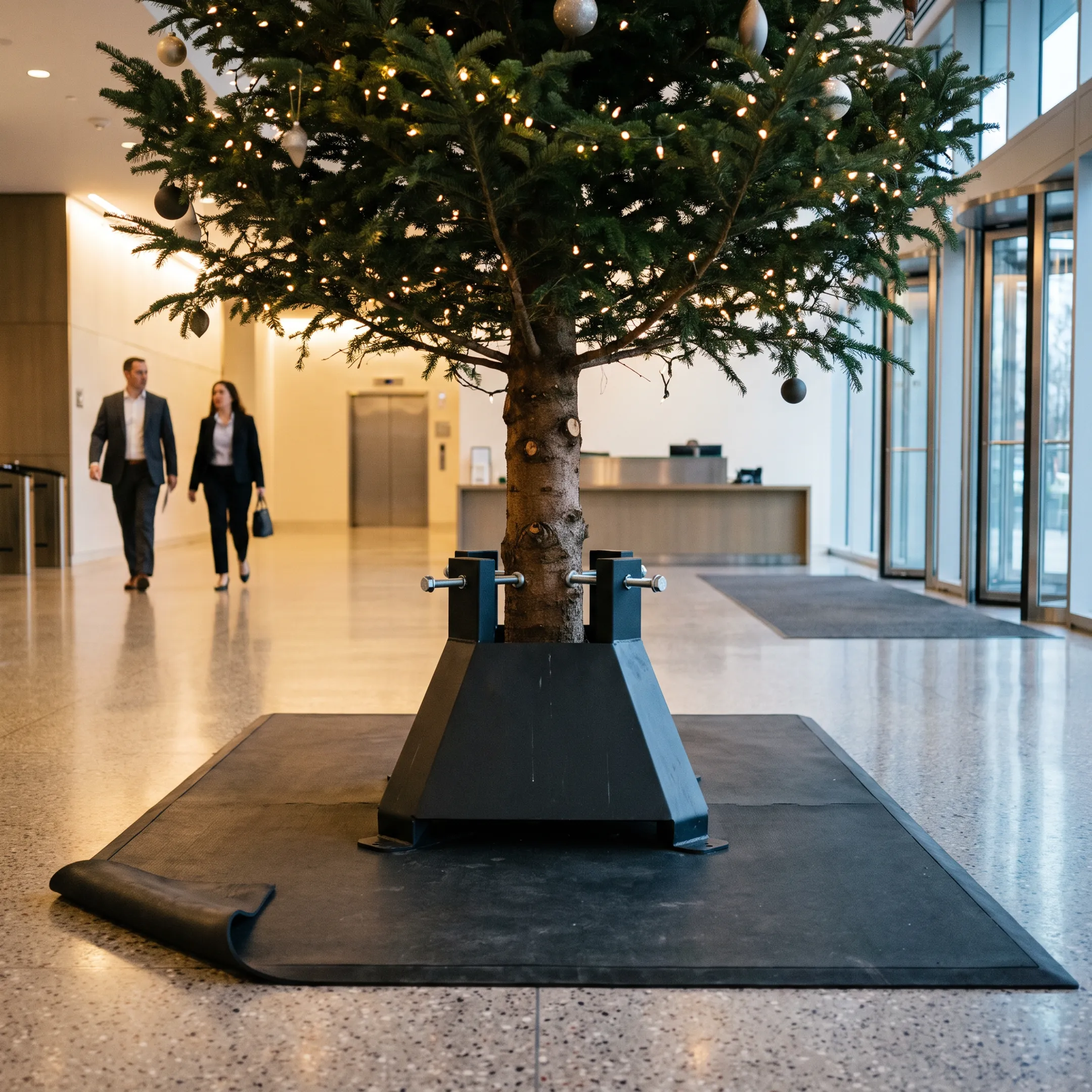 Commercial Christmas Tree Installations