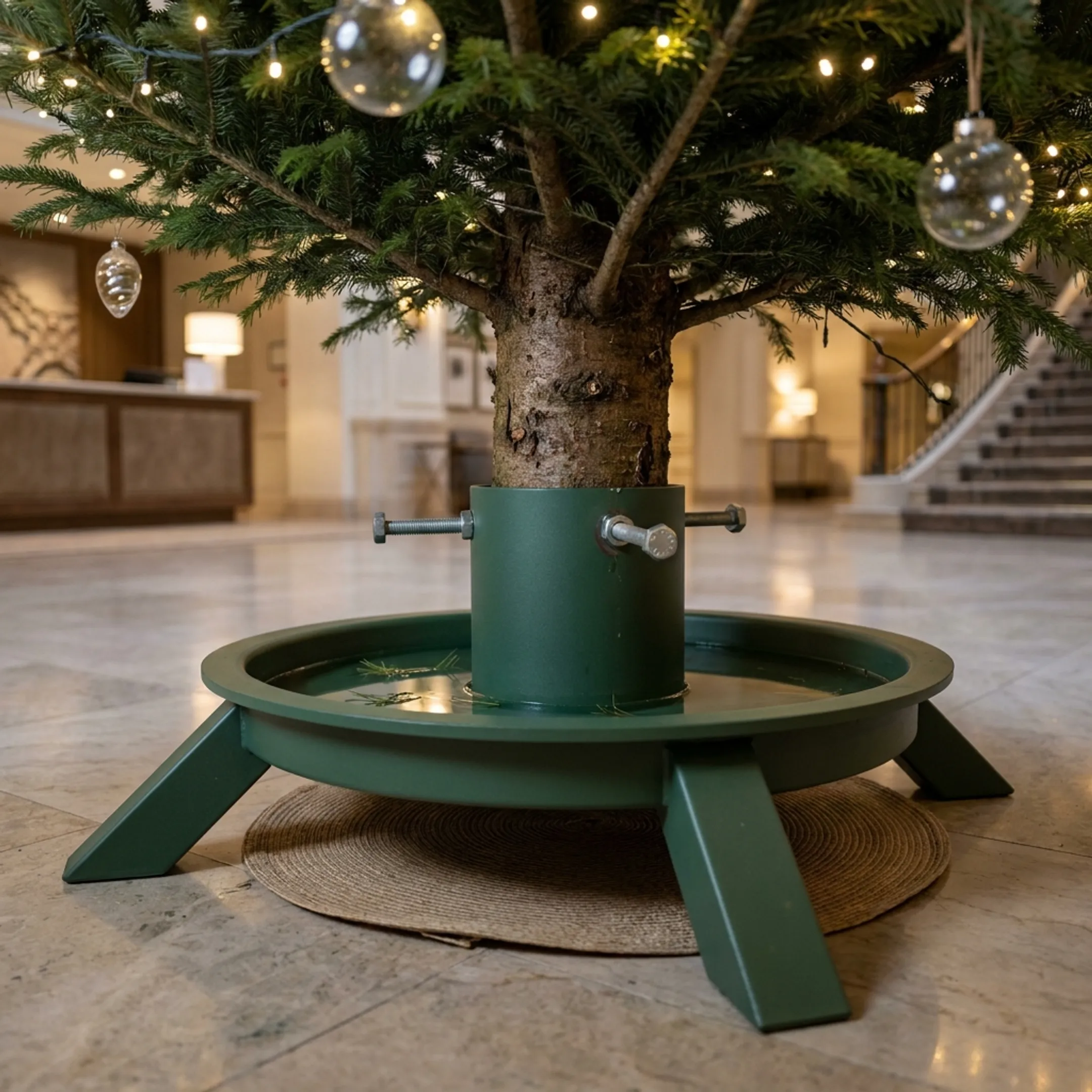 Commercial Christmas tree display