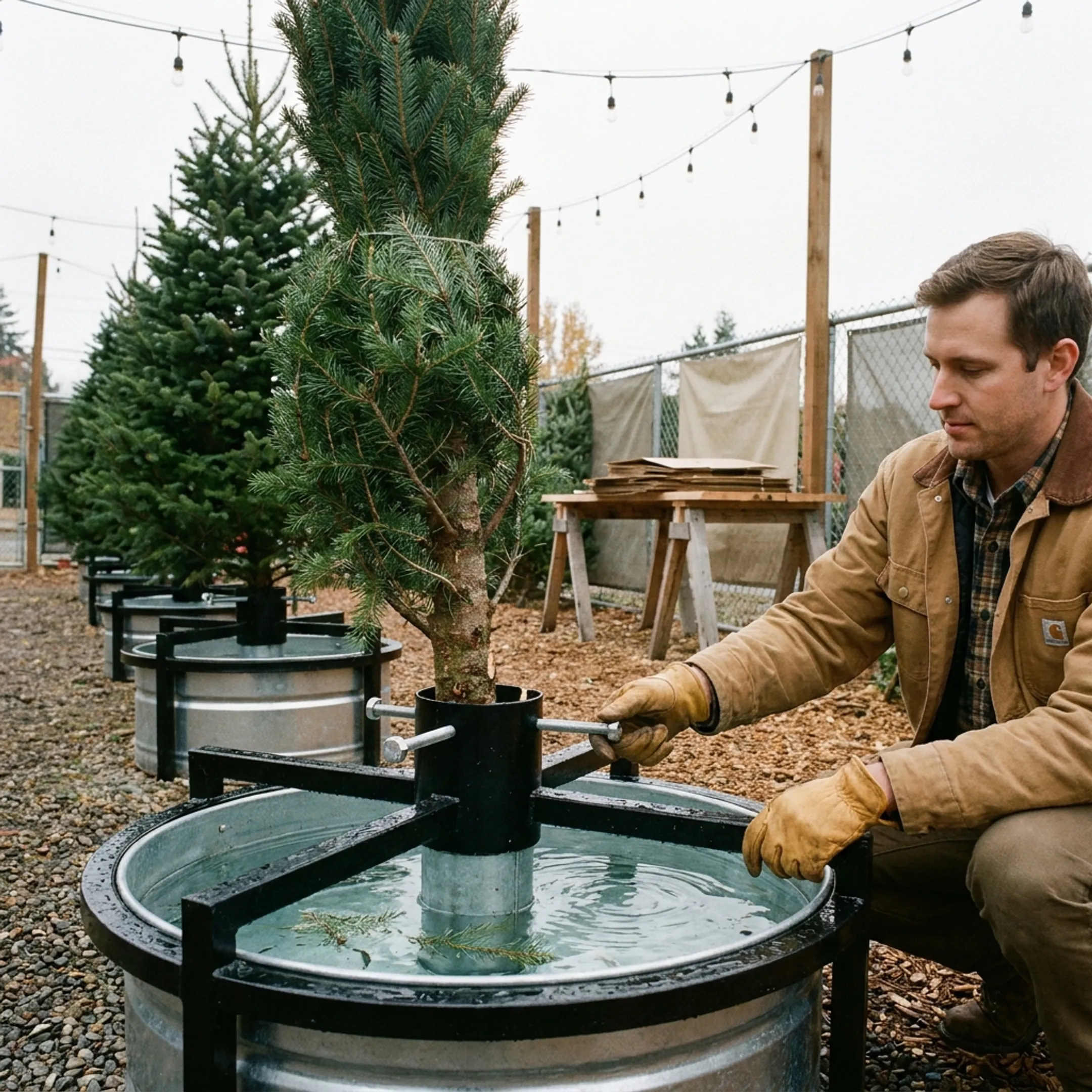 Christmas Tree Retailers and Garden Centers