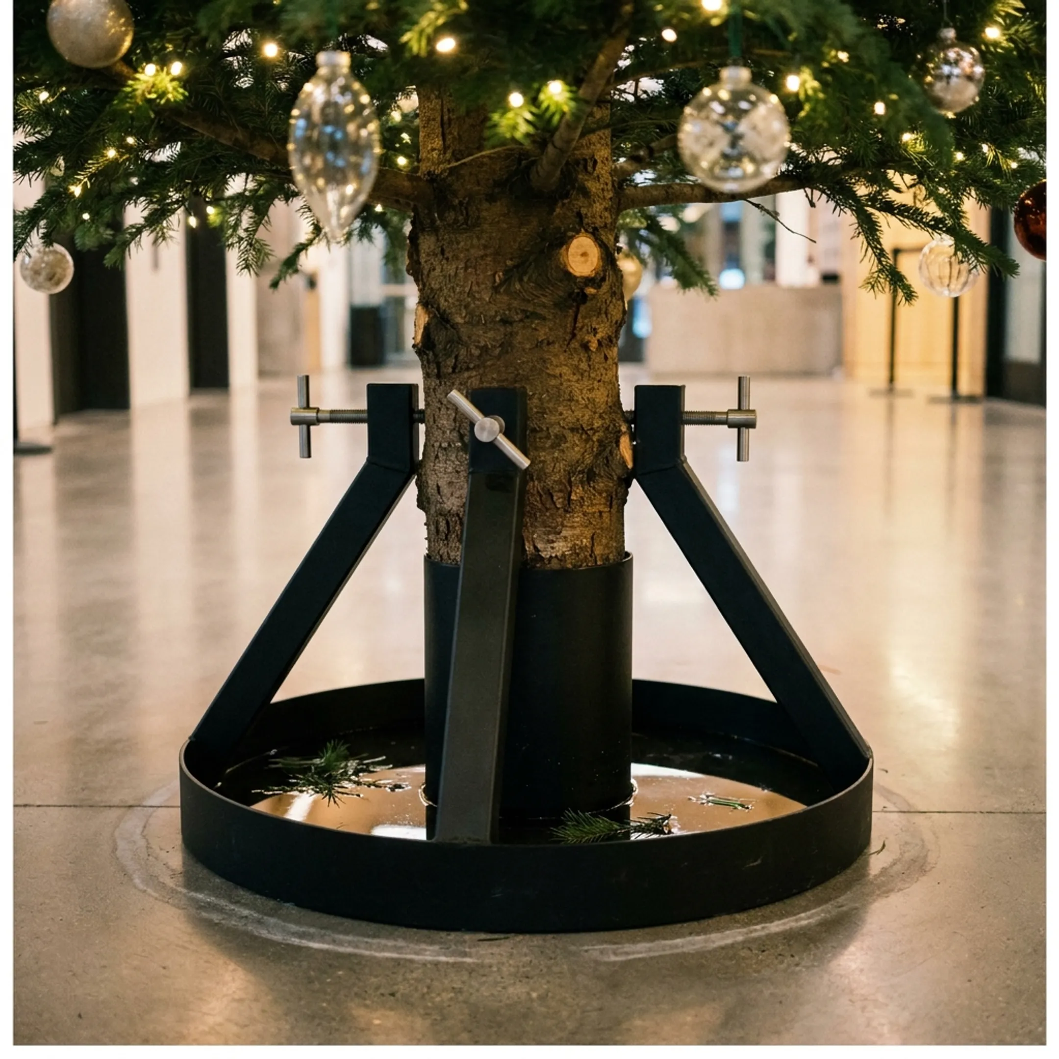 Commercial Christmas tree users