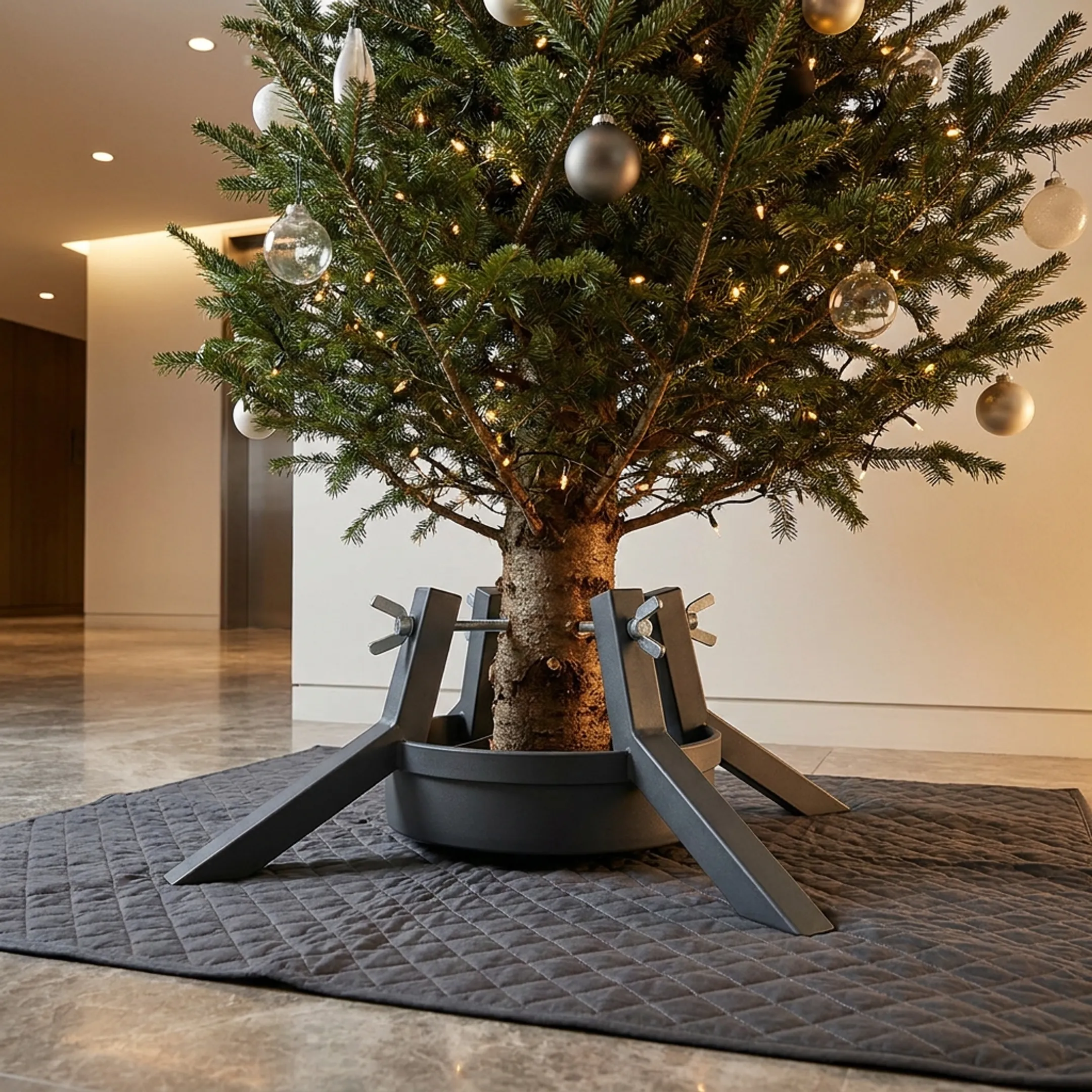 Commercial Christmas tree display