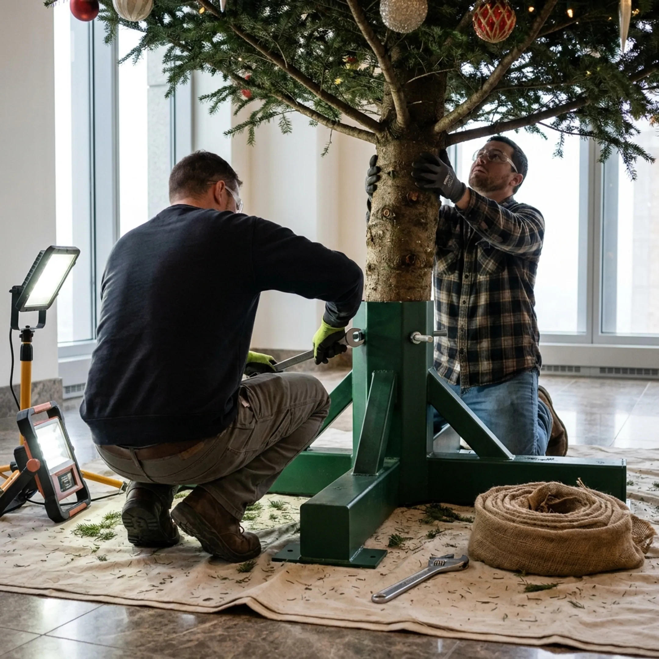 Large Or Tall Christmas Tree Displays