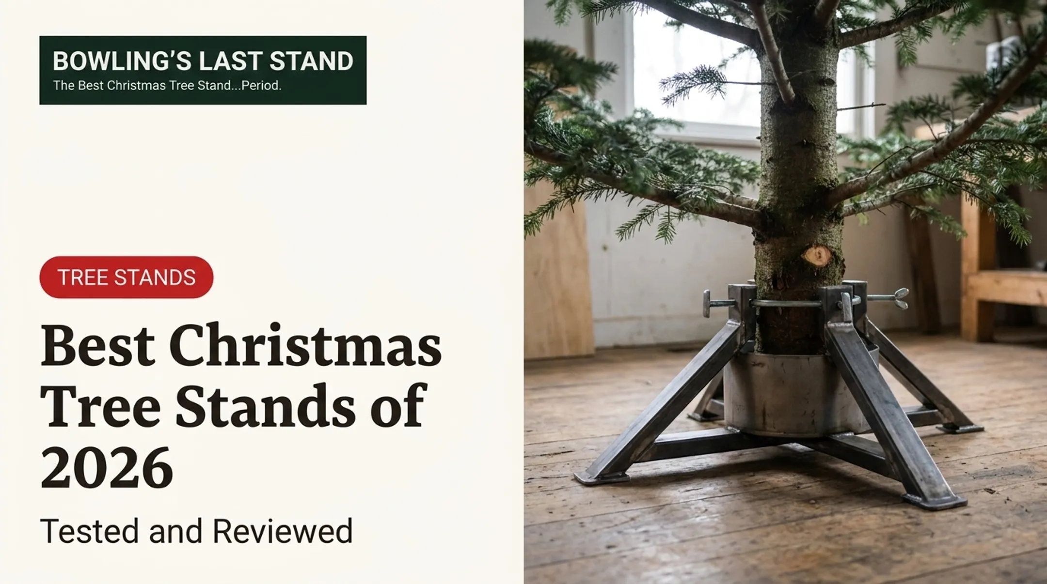Best Christmas Tree Stands of 2026: Tested and Reviewed