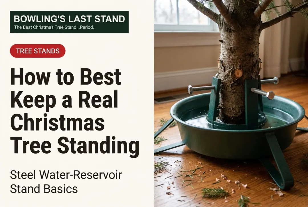 How to Best Keep a Real Christmas Tree Standing