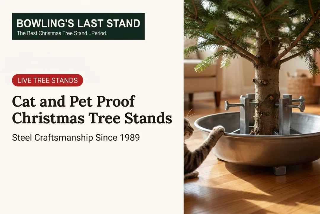 Cat and Pet Proof Christmas Tree Stands