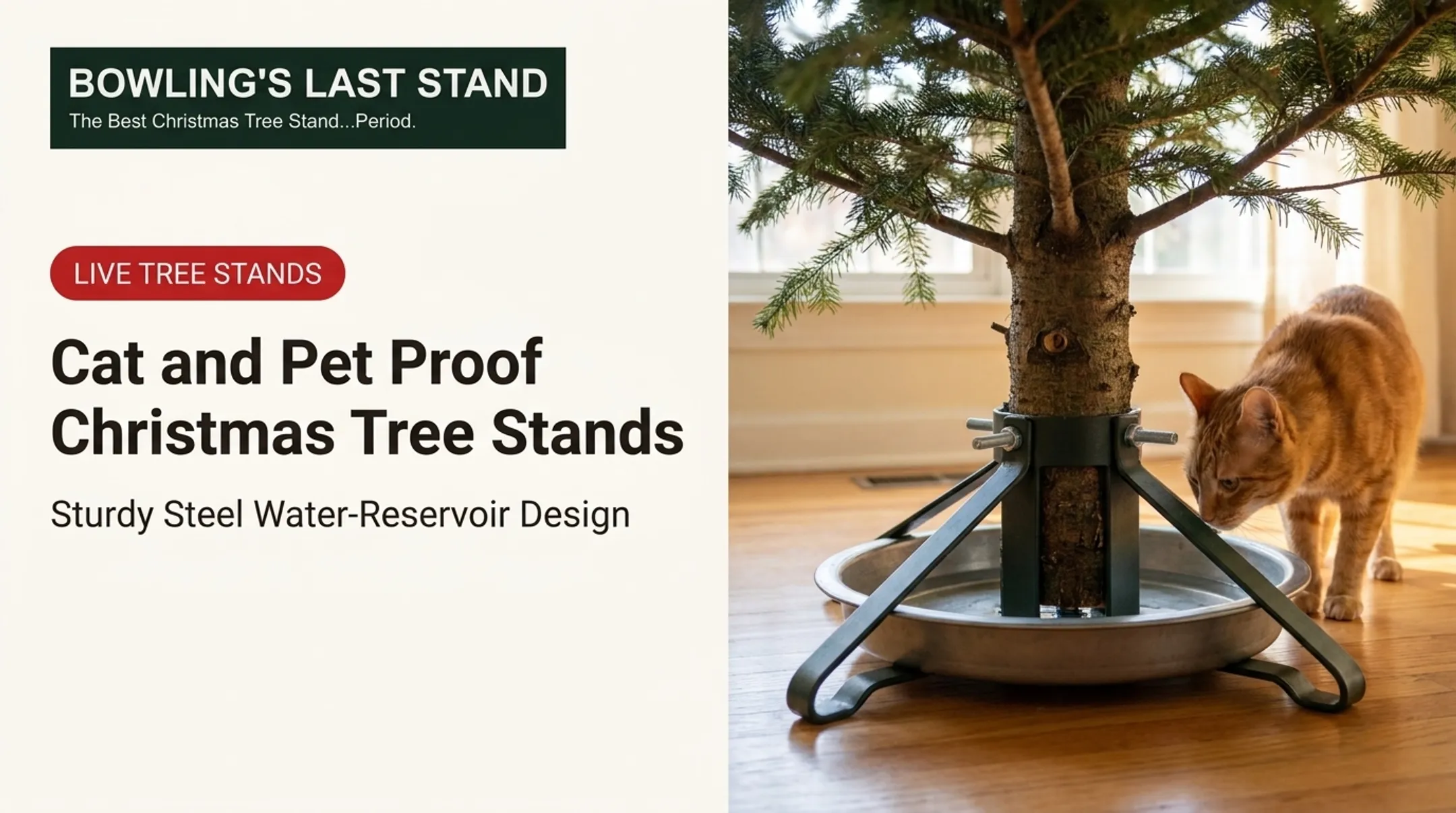 Cat and Pet Proof Christmas Tree Stands