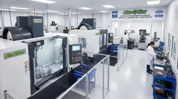 ISO certified precision CNC machining facility floor with quality inspection equipment