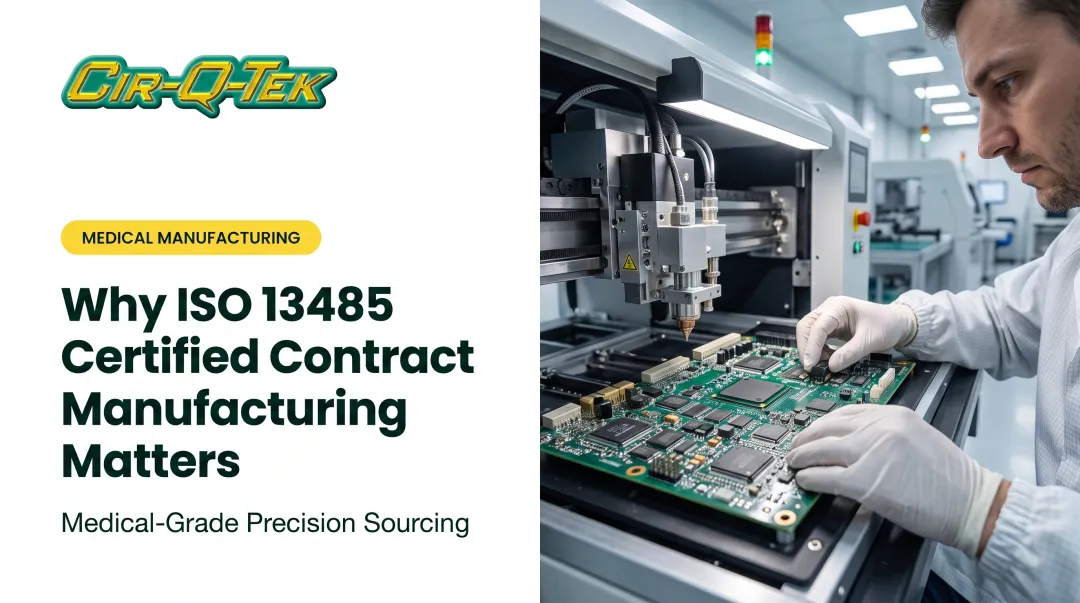 Why ISO 13485 Certified Contract Manufacturing Matters
