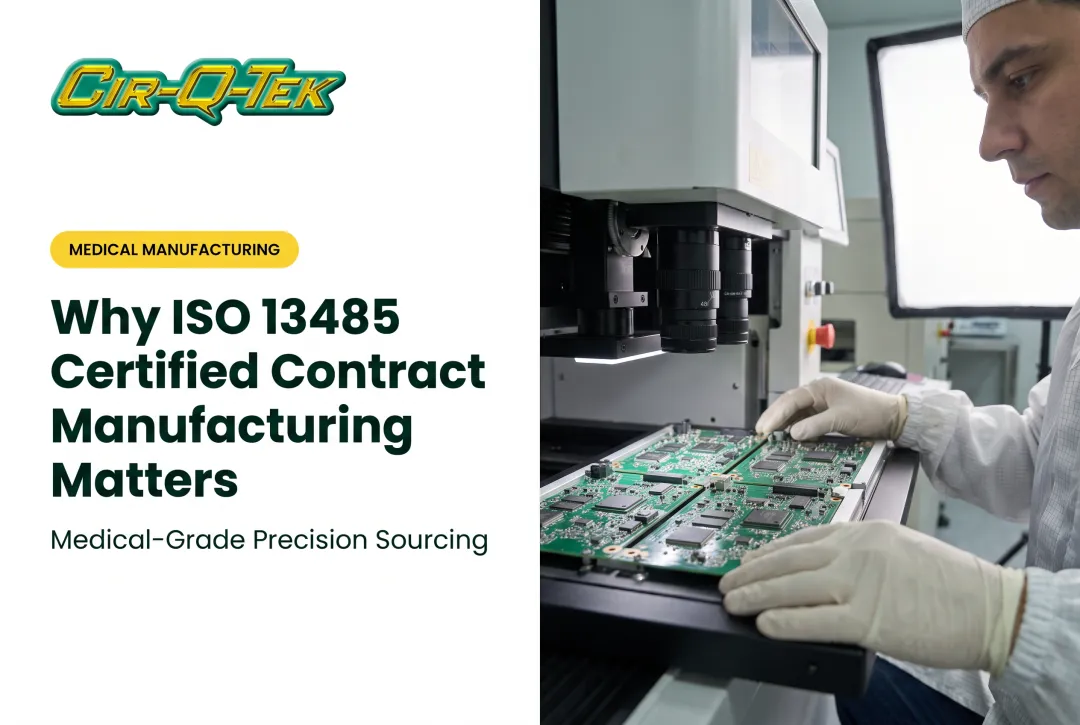Why ISO 13485 Certified Contract Manufacturing Matters